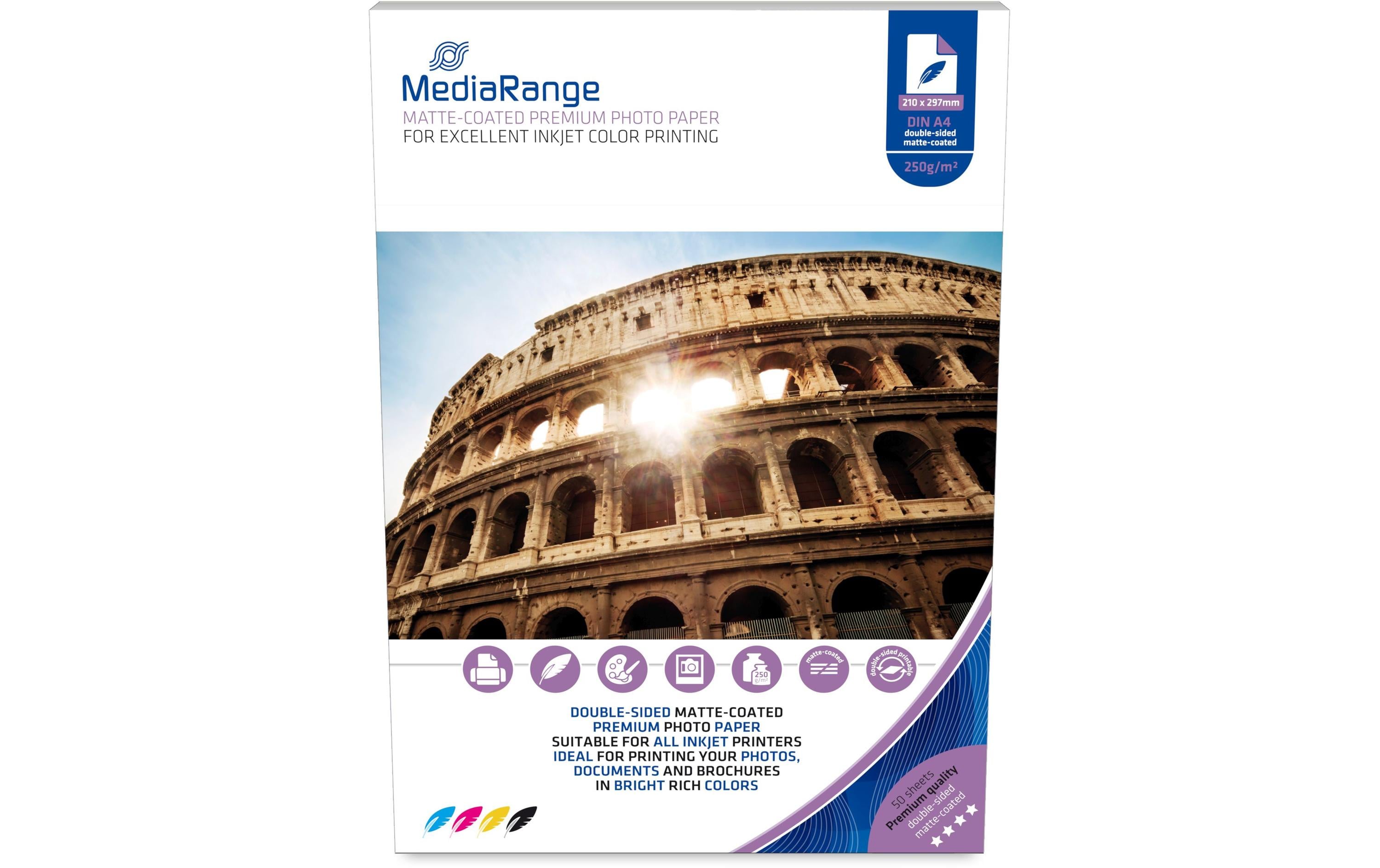 MediaRange Fotopapier A4 250 g/m² 50 Stück