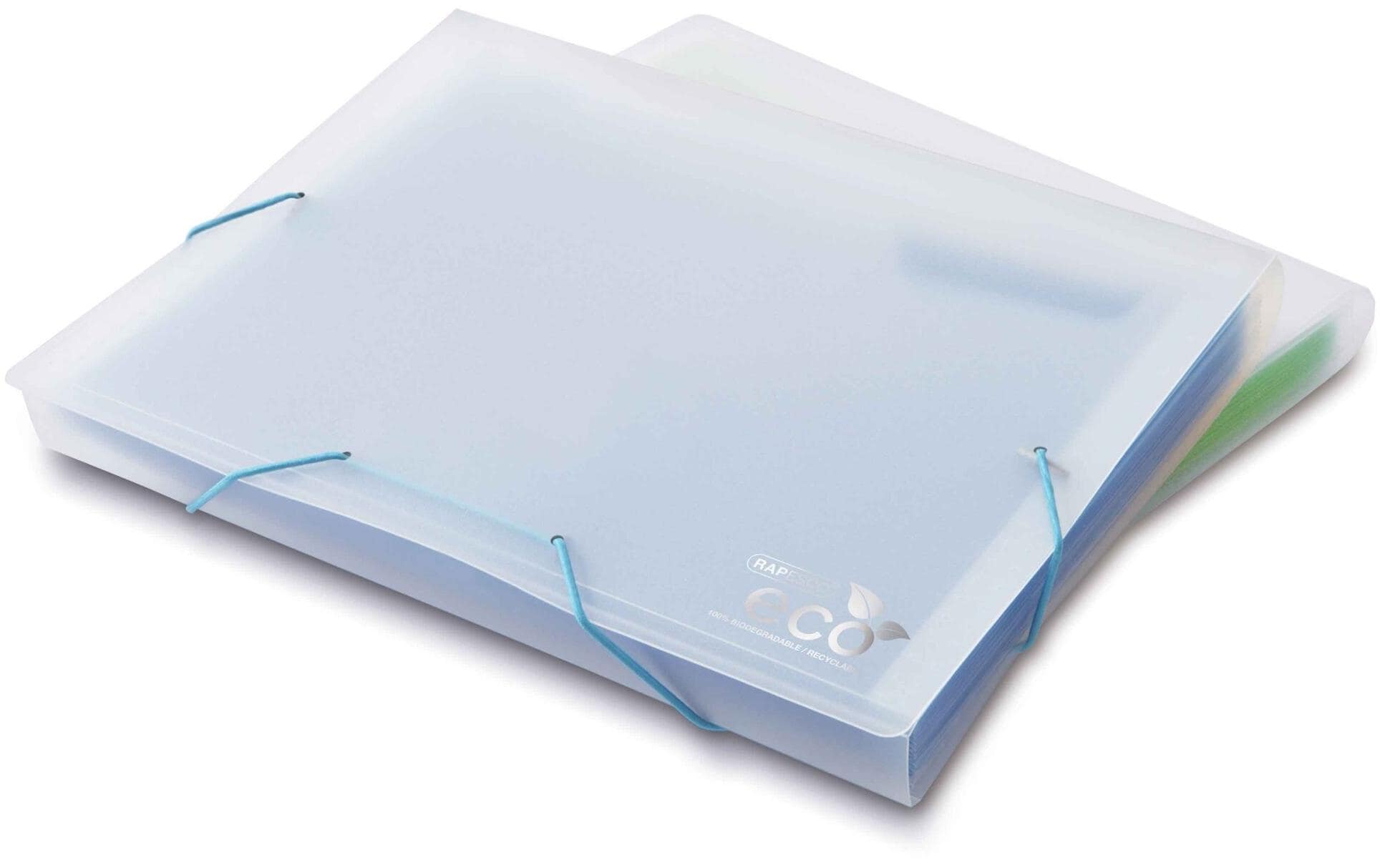 Rapesco Fächermappe Eco A4, 13-teilig, Transparent