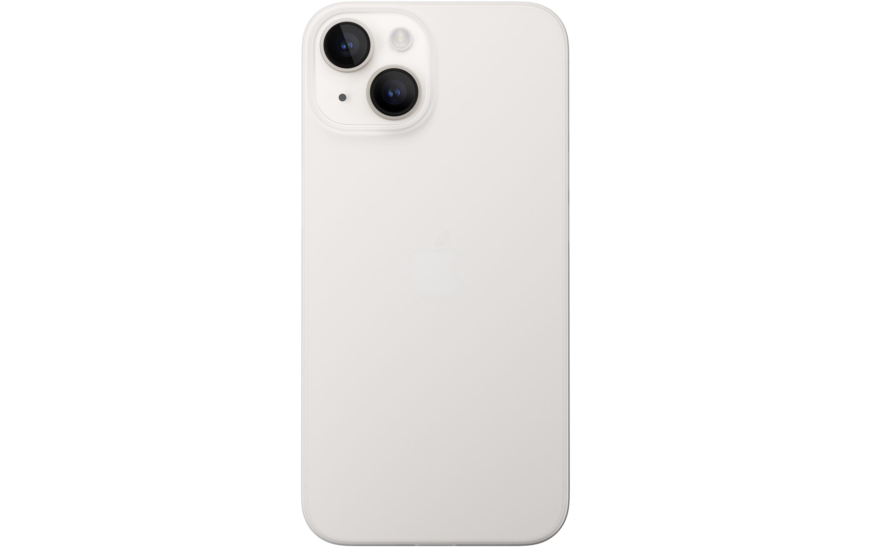 Nomad Back Cover Super Slim Case iPhone 14 Weiss