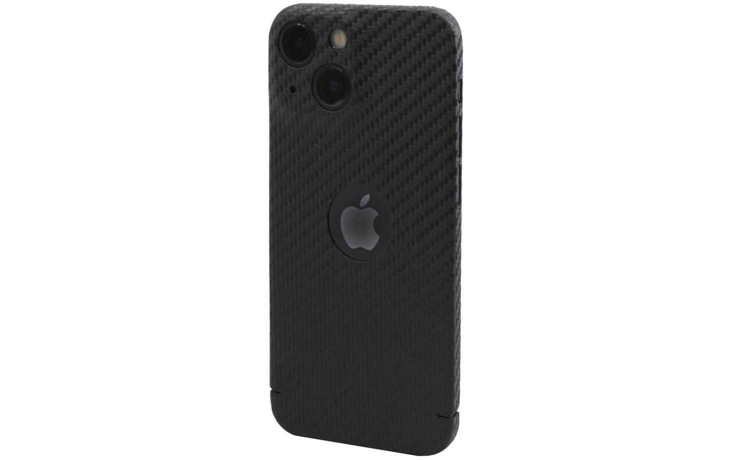 Nevox Back Cover Carbon Series Logo iPhone 14 Schwarz