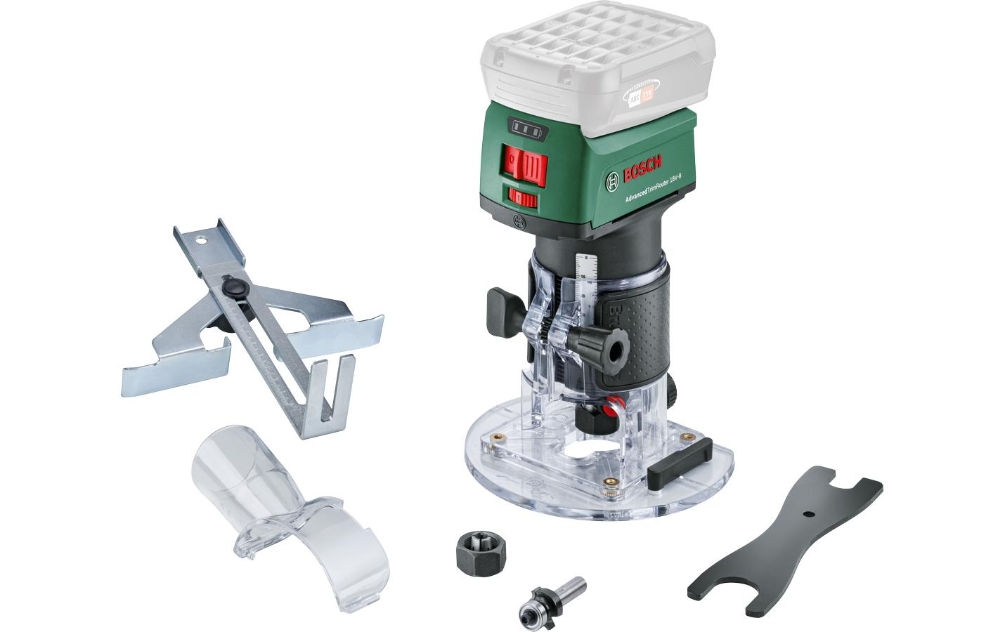 Bosch Akku-Oberfräse Advanced TrimRouter 18V-8 Solo
