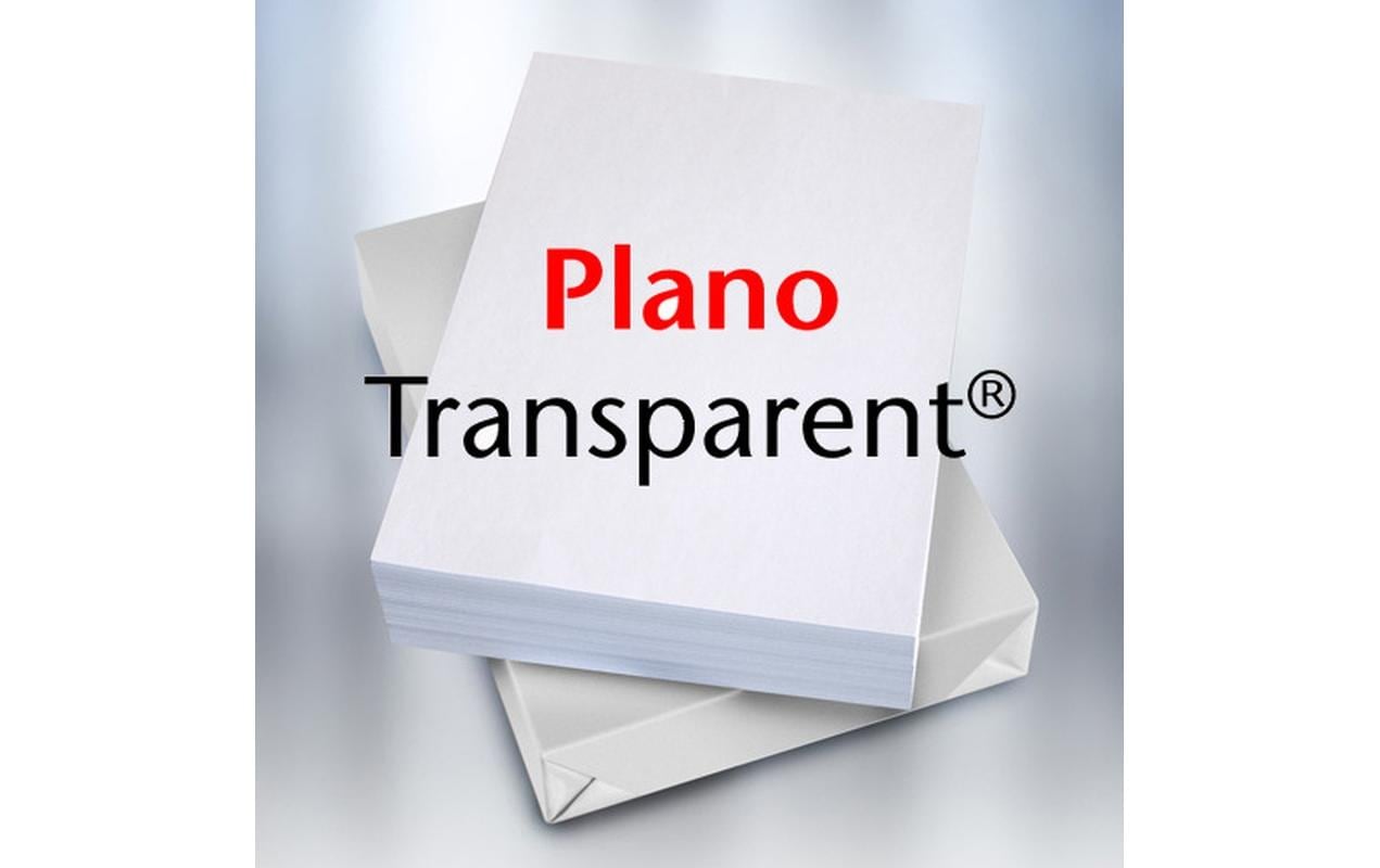 Plano Transparentpapier Plano A4, 80 g/m²,  250 Stück, Transparent