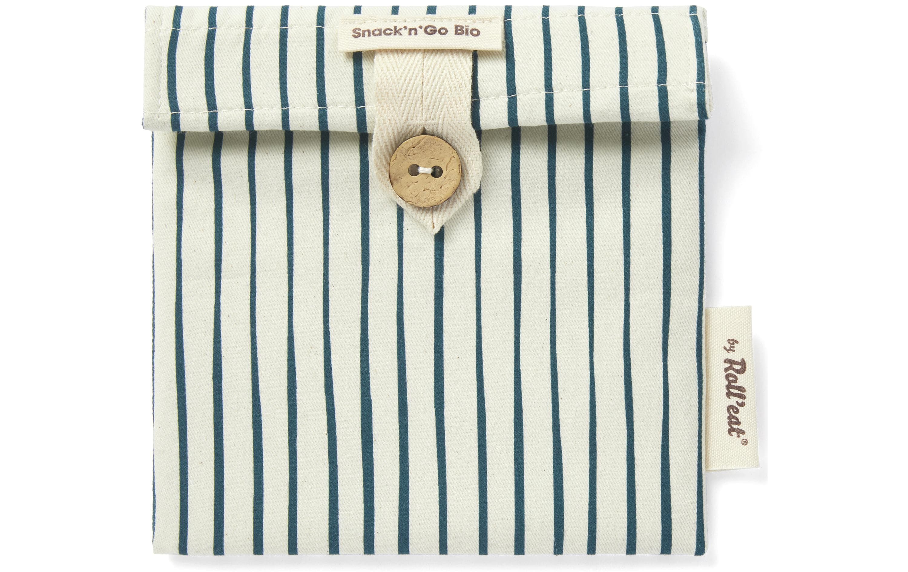 Roll'eat Lunchbeutel SnacknGo Etnia Sea Beige/Blau
