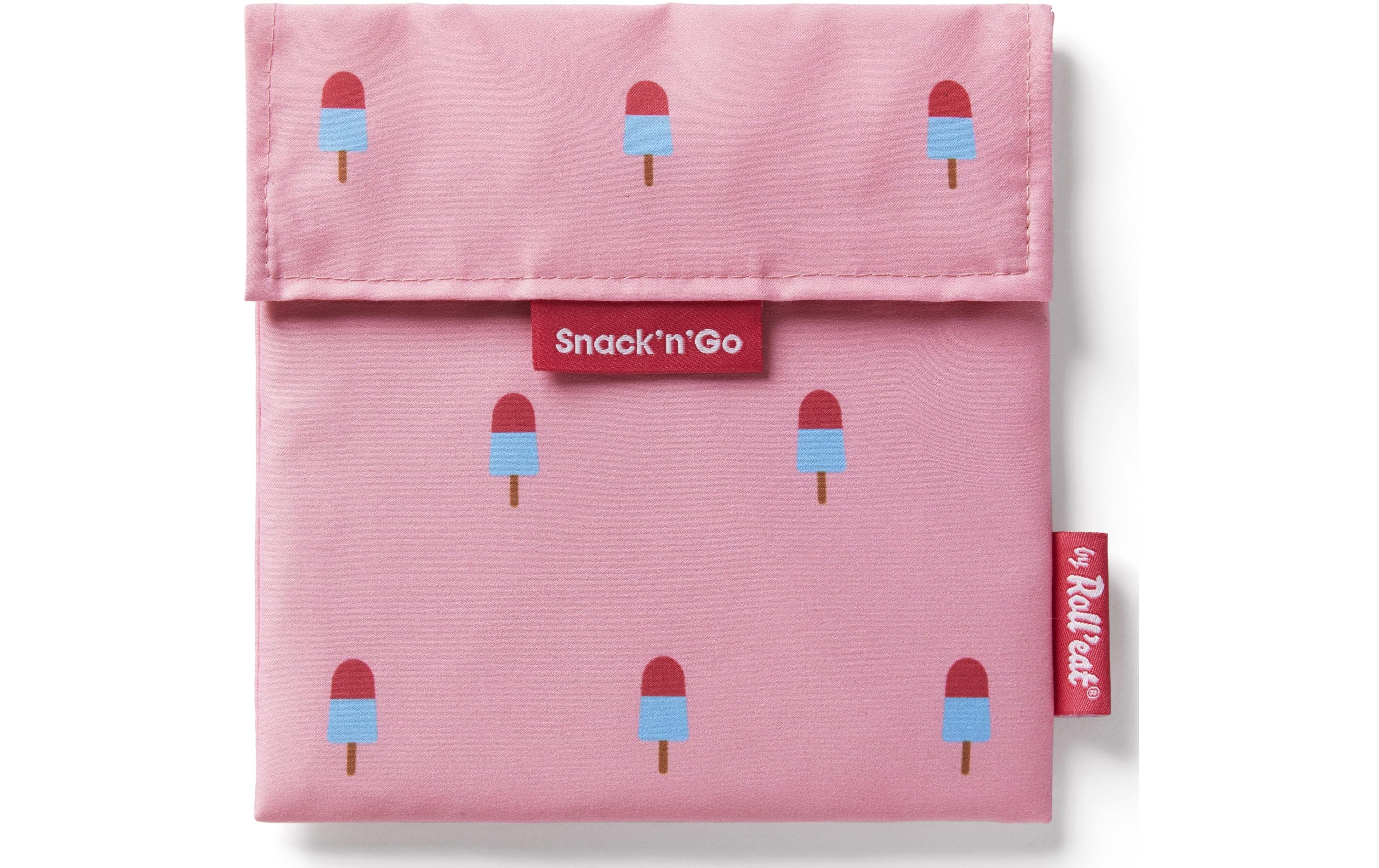 Roll'eat Lunchbeutel SnacknGo Icons Ice-cream Rosa