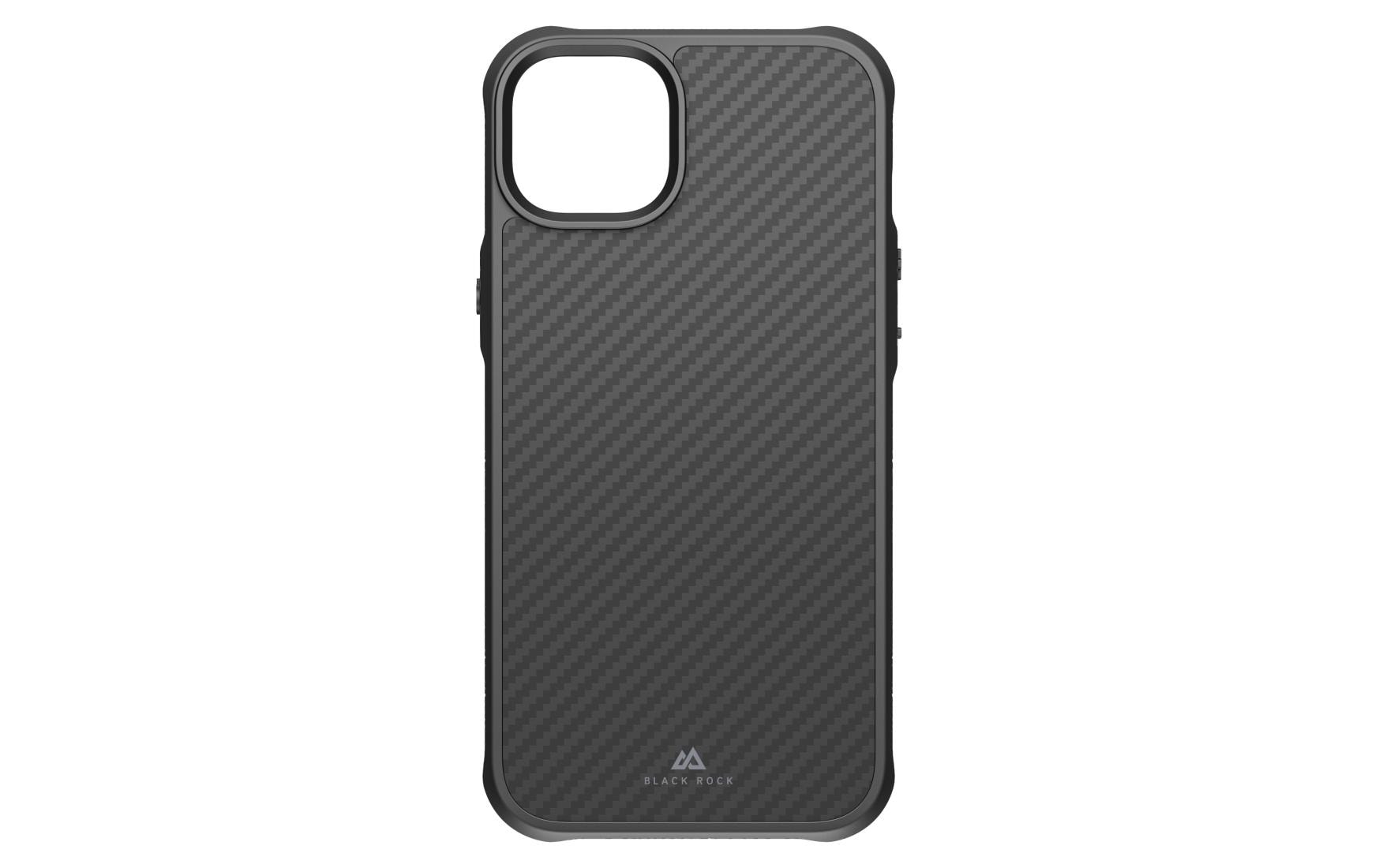Black Rock Back Cover Robust Carbon iPhone 14 Plus