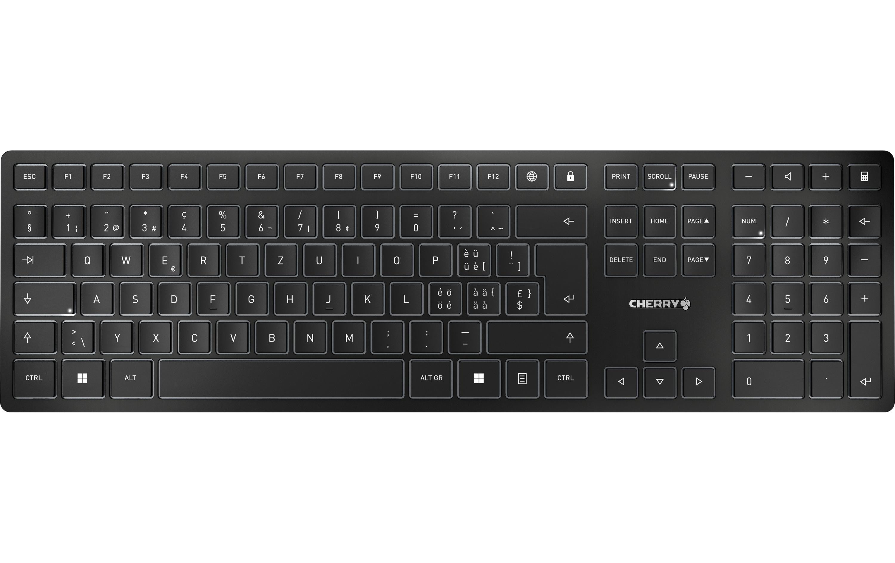 Cherry Tastatur KW 9100 Slim