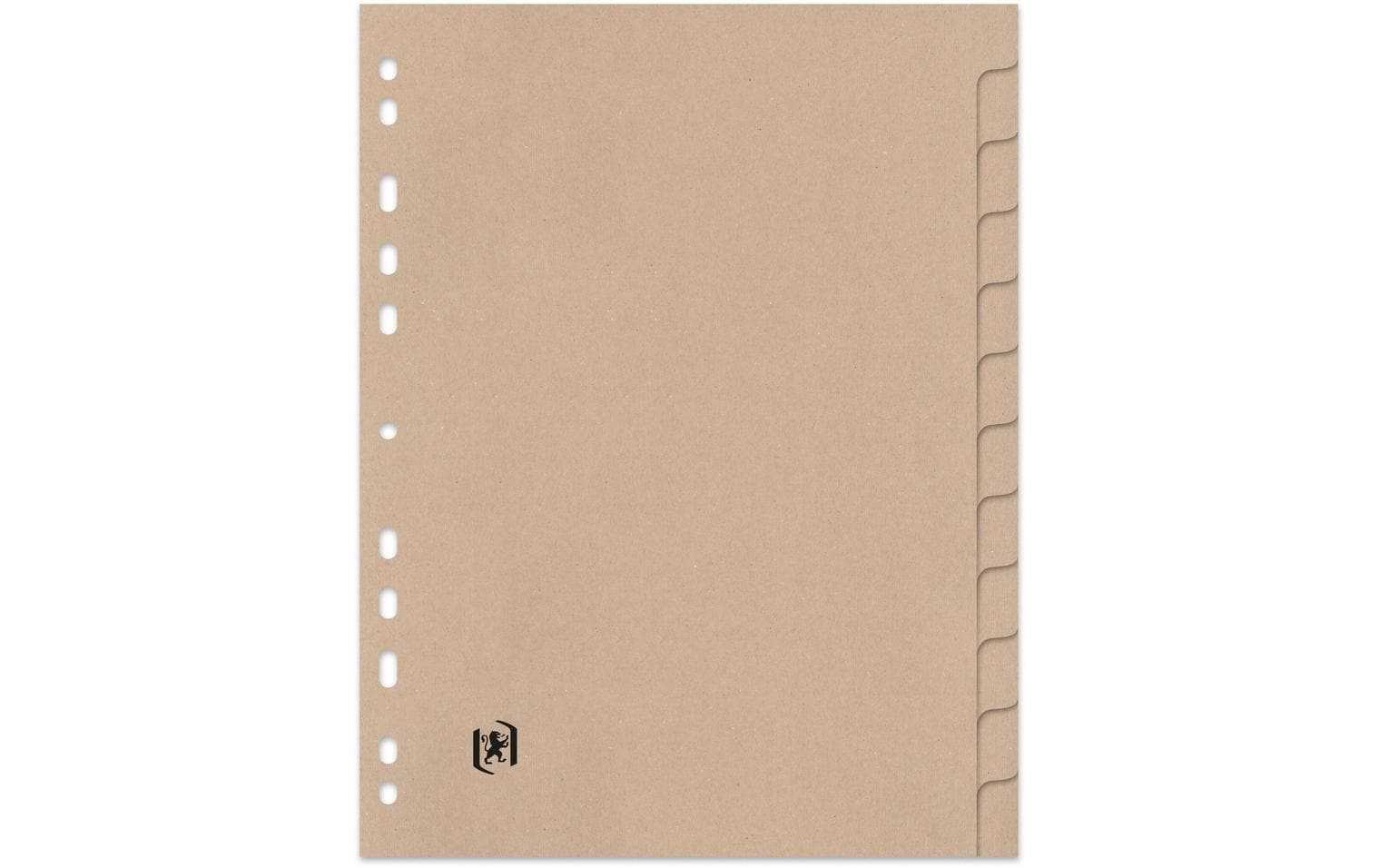Oxford Register 12-teilig A4, Beige