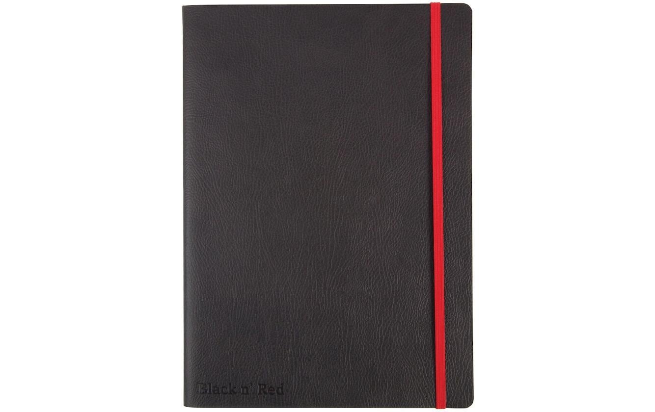 Oxford Notizbuch Business Journal B5, Schwarz/Rot