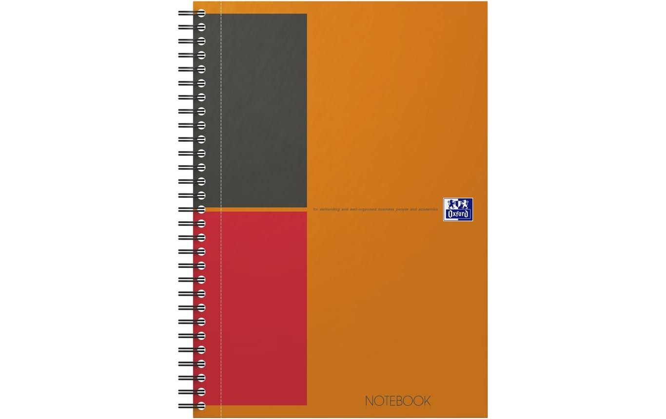 Oxford Notizbuch B5, liniert, Orange