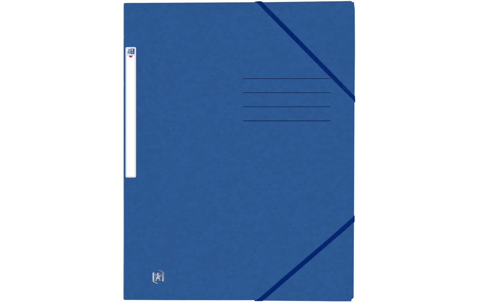 Oxford Gummibandmappe A4, Blau