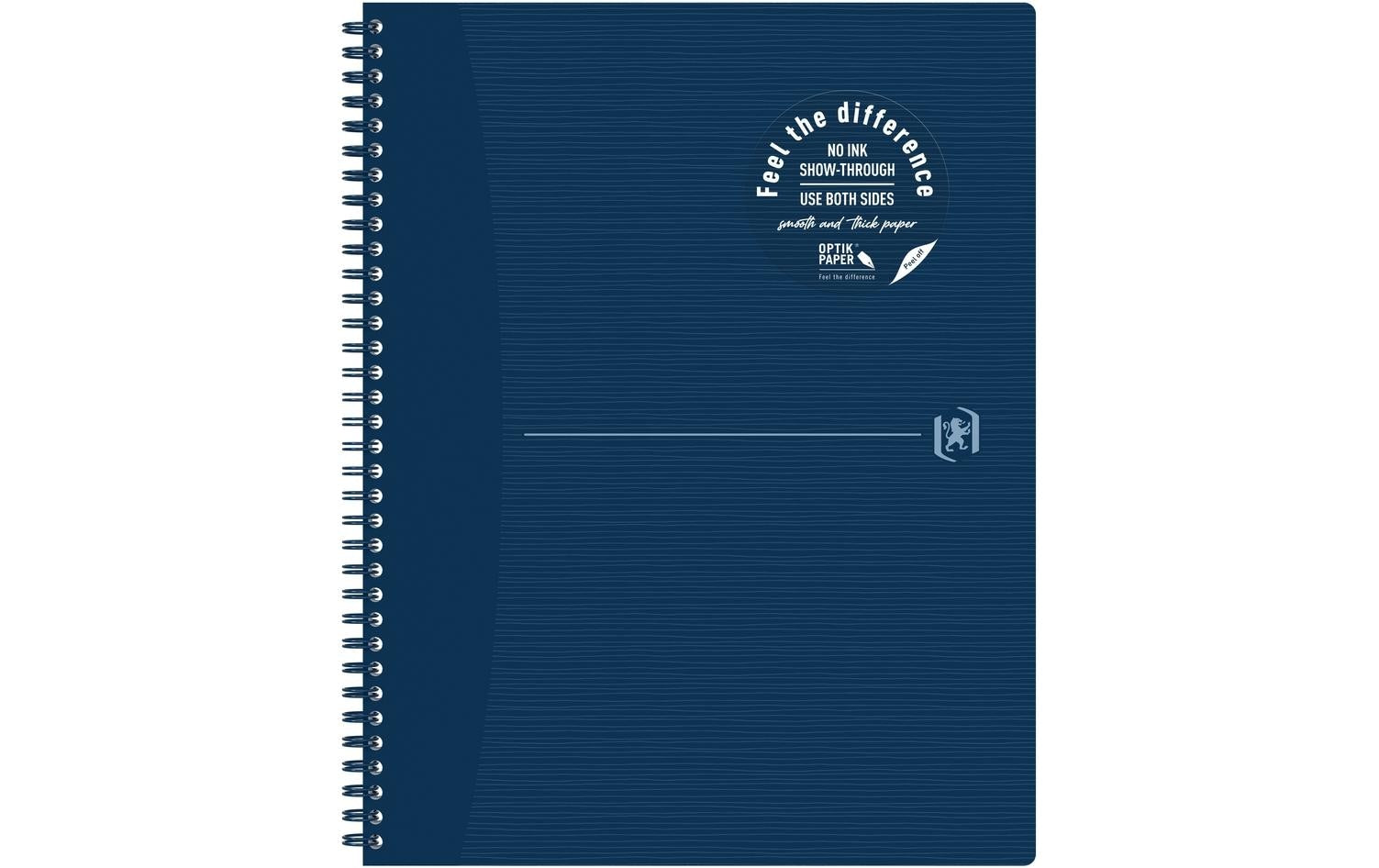 Oxford Notizbuch A4+, kariert, Blau