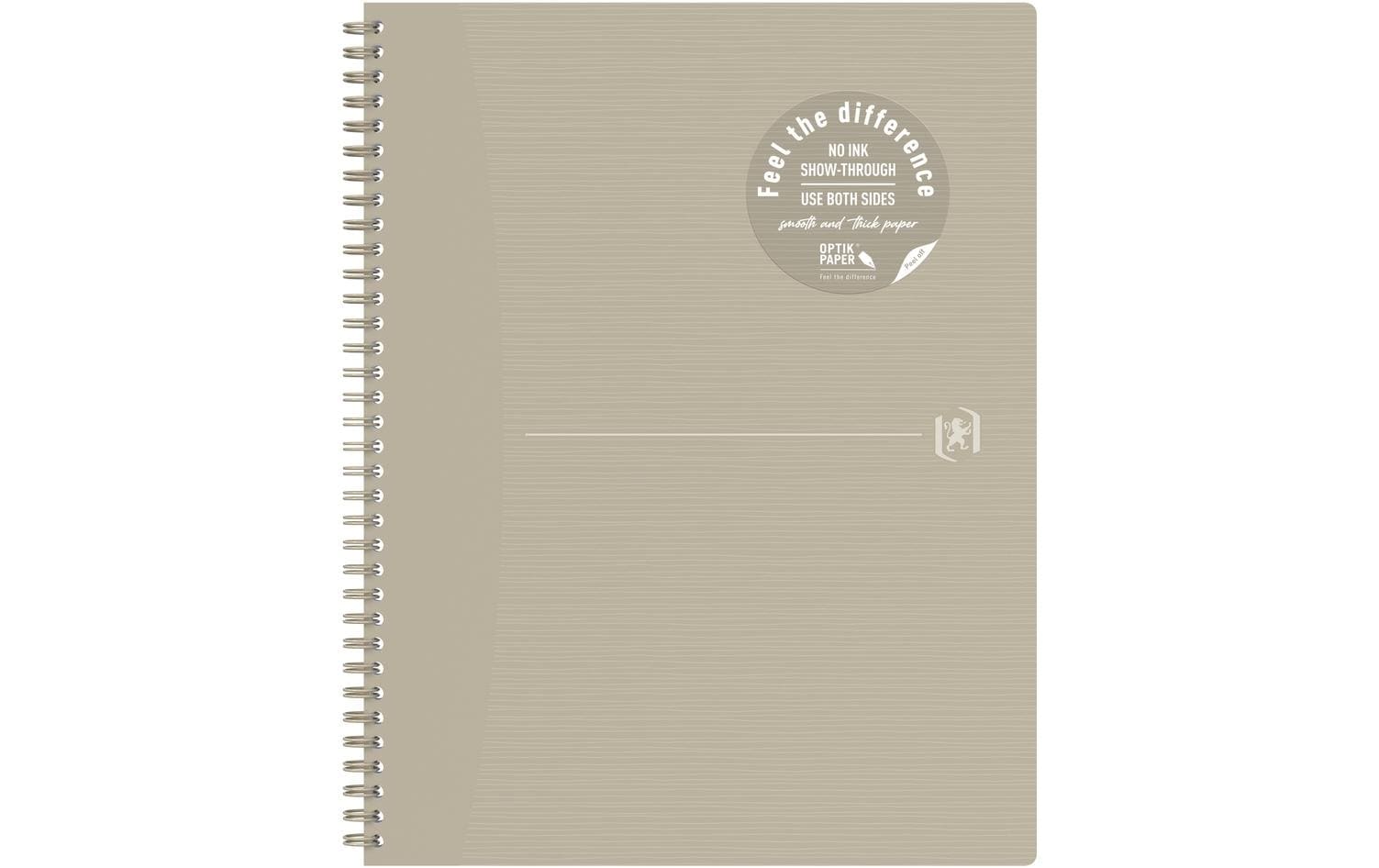 Oxford Notizbuch A4+, liniert, Beige