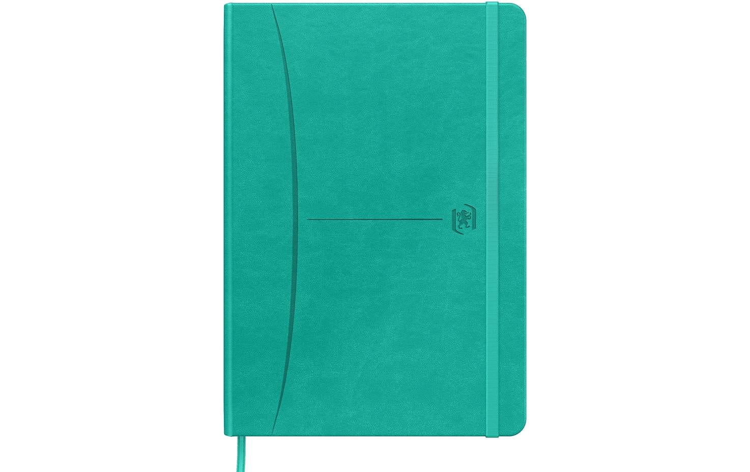 Oxford Notizbuch A5, liniert, Türkis