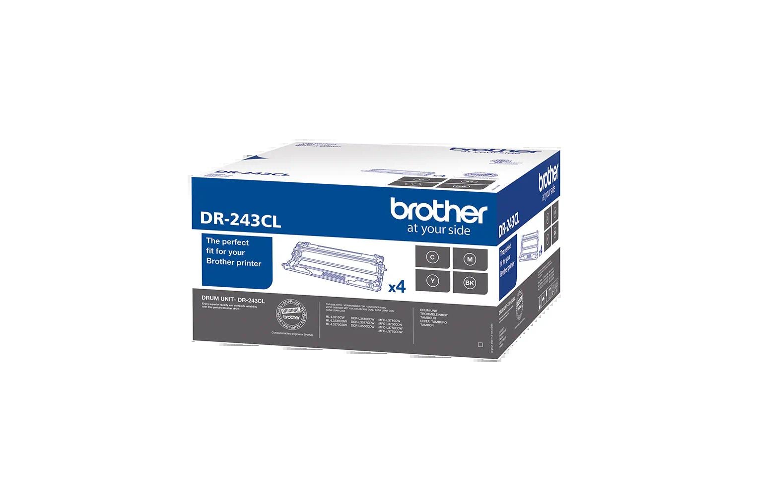 Brother Trommel DR-243 Black/Cyan/Magenta/Yellow