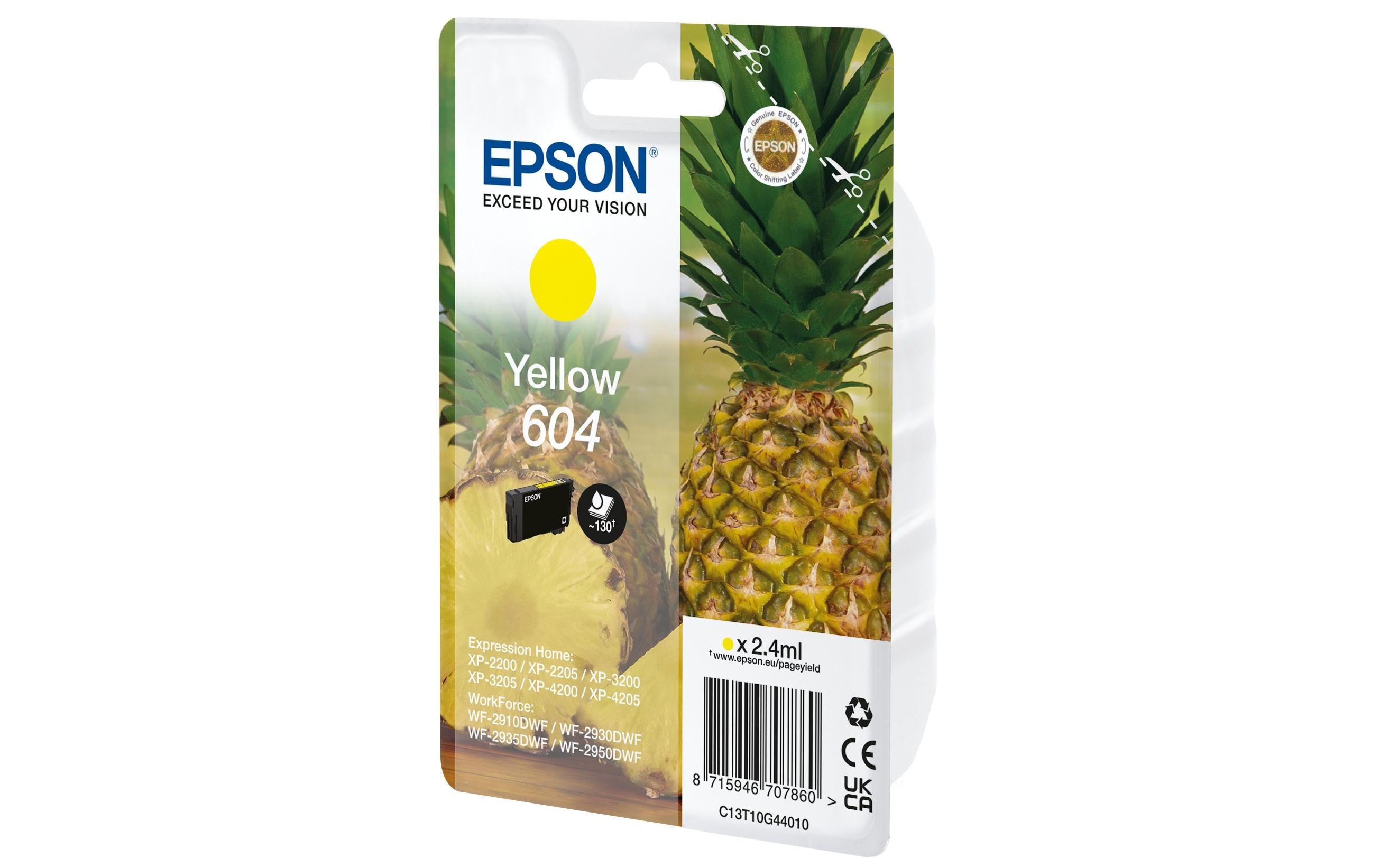 Epson Tinte Nr. 604 / C13T10G44010 Yellow