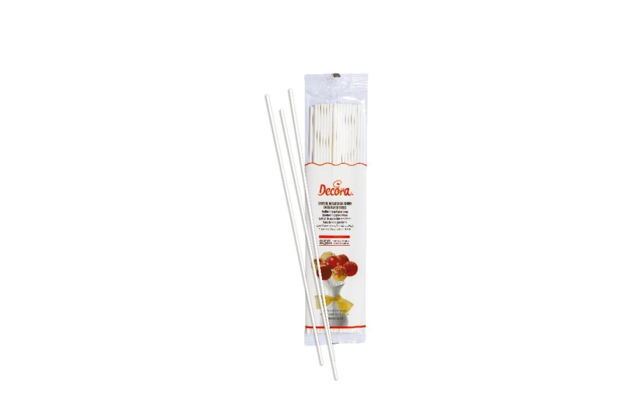 Decora Cake Pop Stäbe Weiss