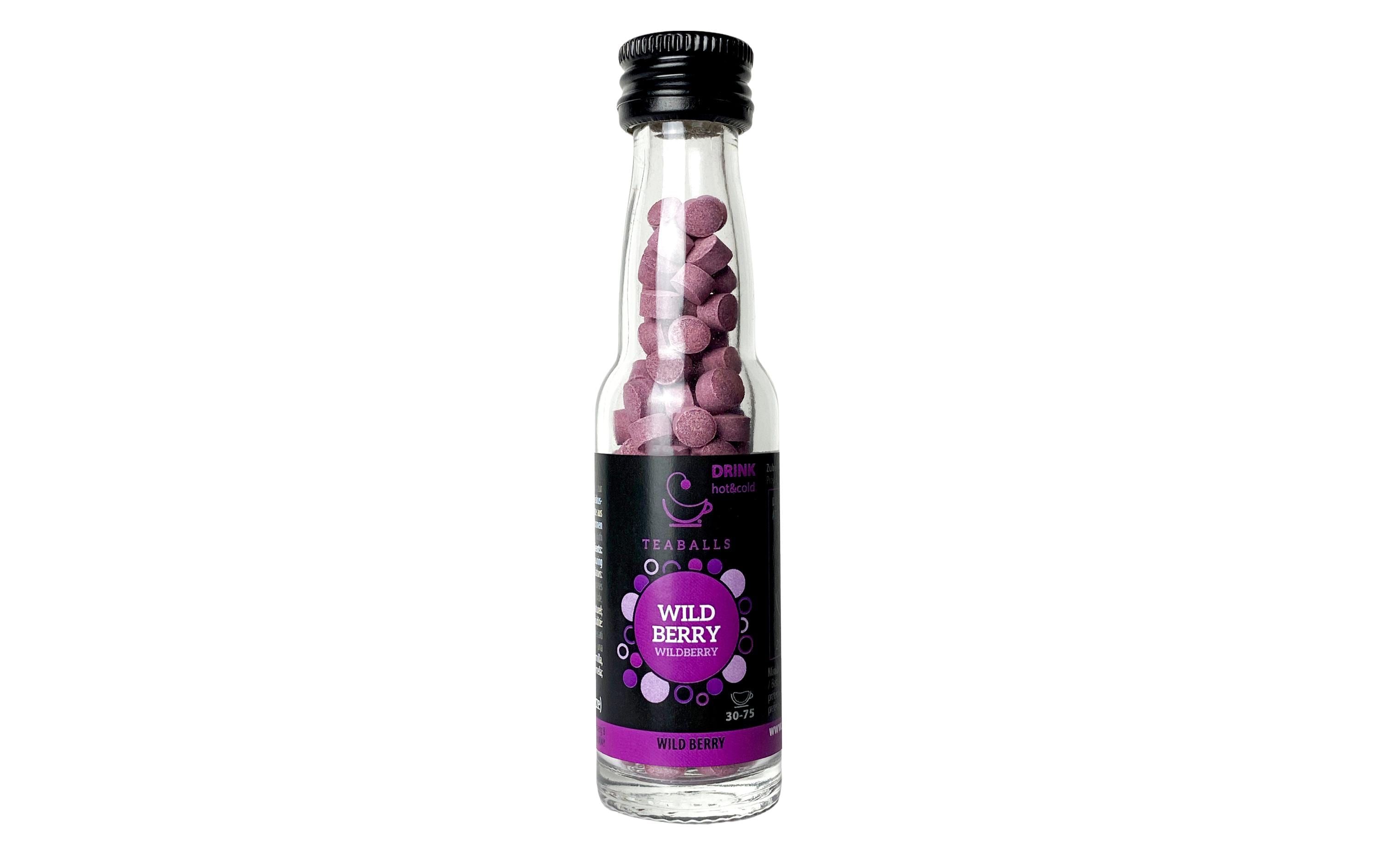 TEABALLS Teaballs Wildberry Black Selection 30-75 Tassen
