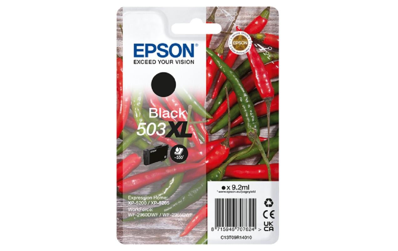 Epson Tinte Nr. 503XL / C13T09R14010 Black
