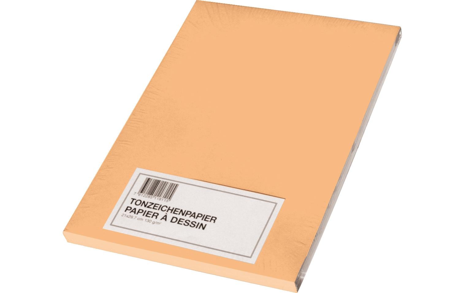 Papyrus Tonzeichenpapier A3, 130 g/m²,  100 Stück, Goldgelb