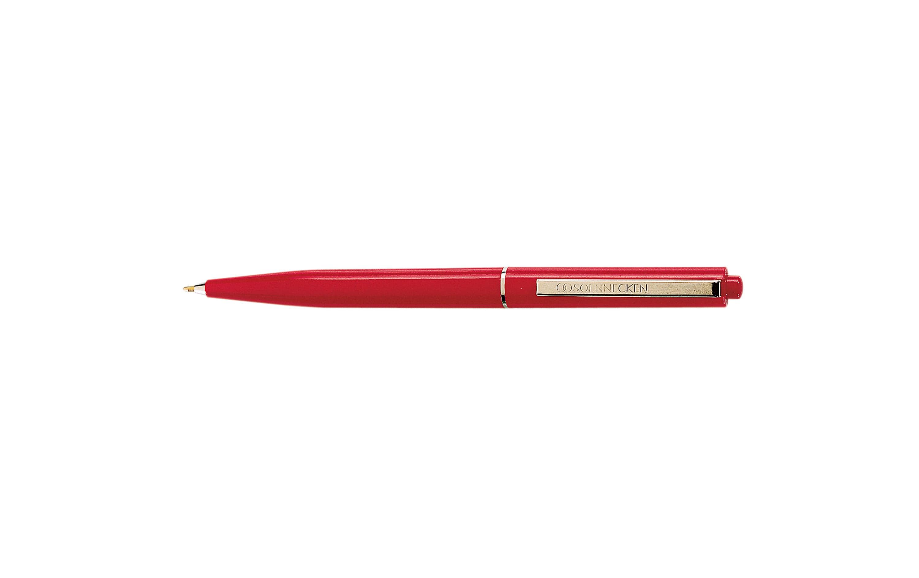 Soennecken Kugelschreiber Nr. 25, Medium (M), Rot, 10 Stück
