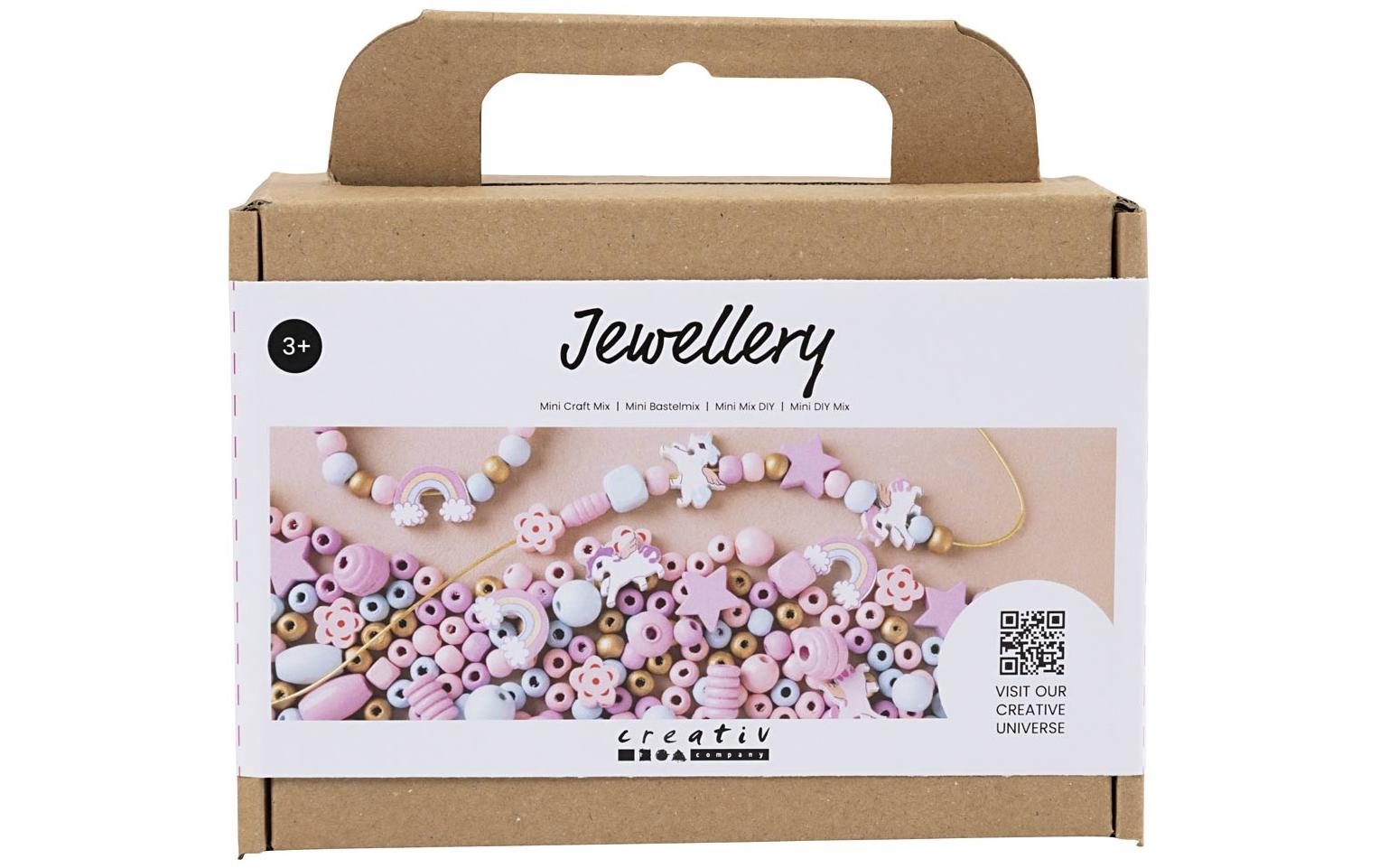 Creativ Company Schmuck Bastelset Mini Pastellfarben