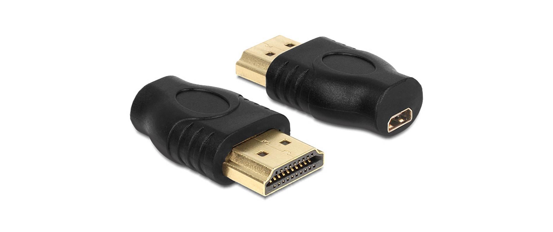 Delock Adapter HDMI - Micro-HDMI (HDMI-D), 1 Stück