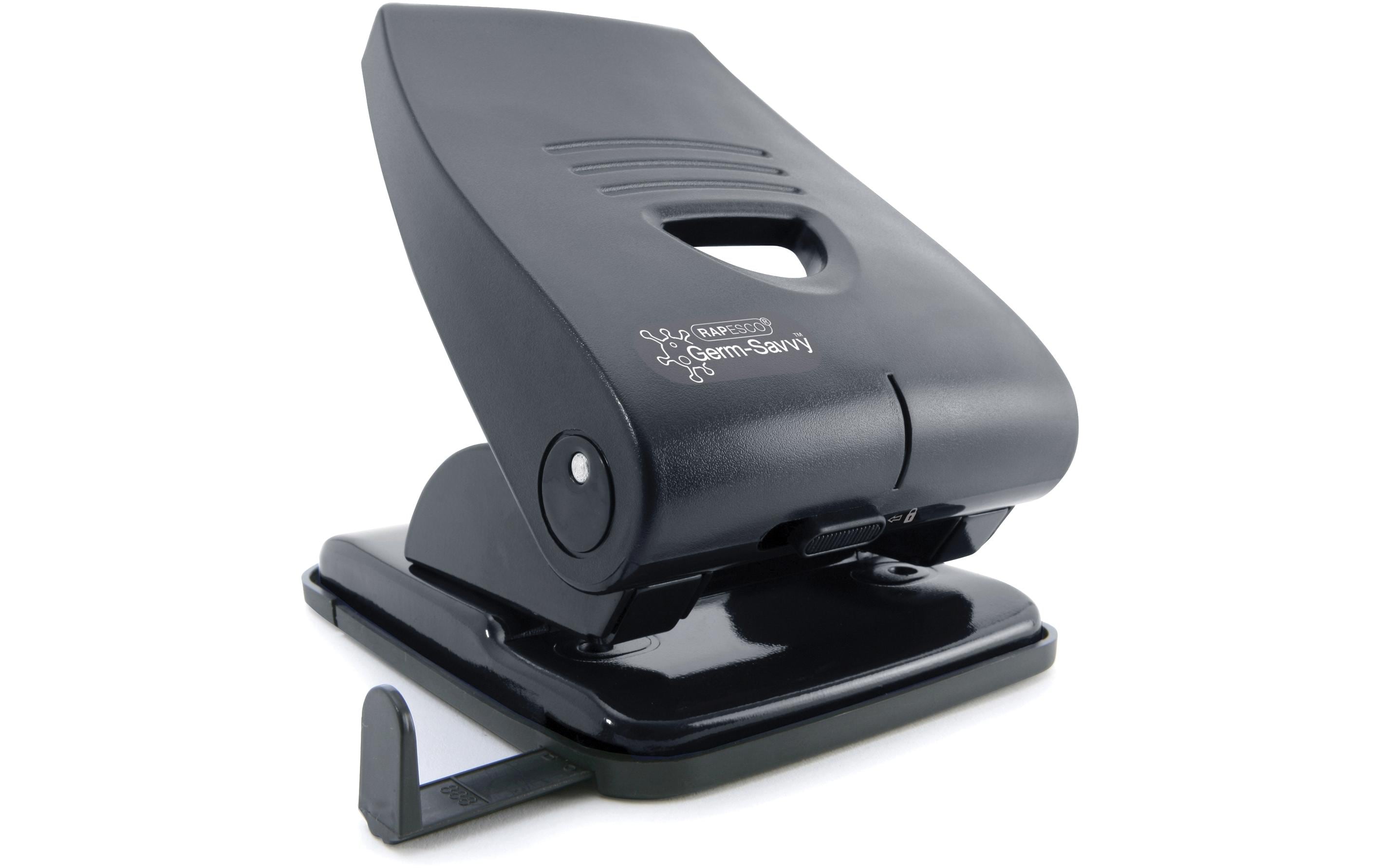 Rapesco Locher Germ-Savvy 835-P 40 Seiten, Schwarz