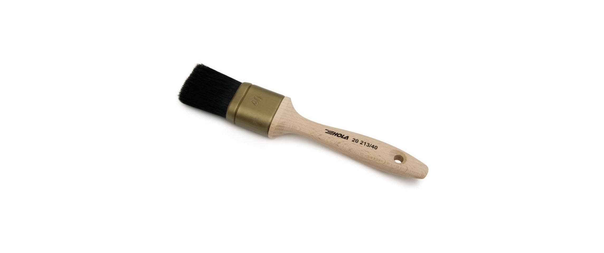 HOLA Lackierpinsel PUREmaxx plus 25 mm, Schwarz
