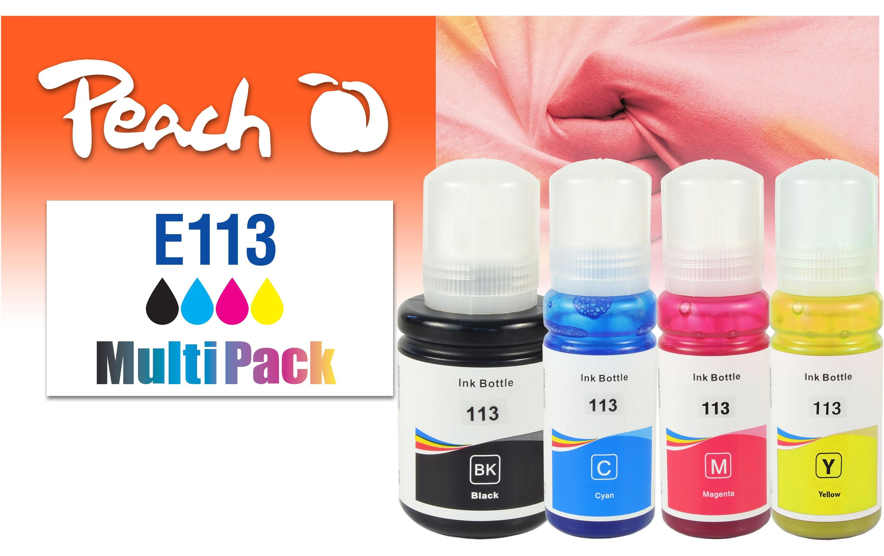 Peach Tinte Epson CISS 113 MultiPack C/M/Y/BK