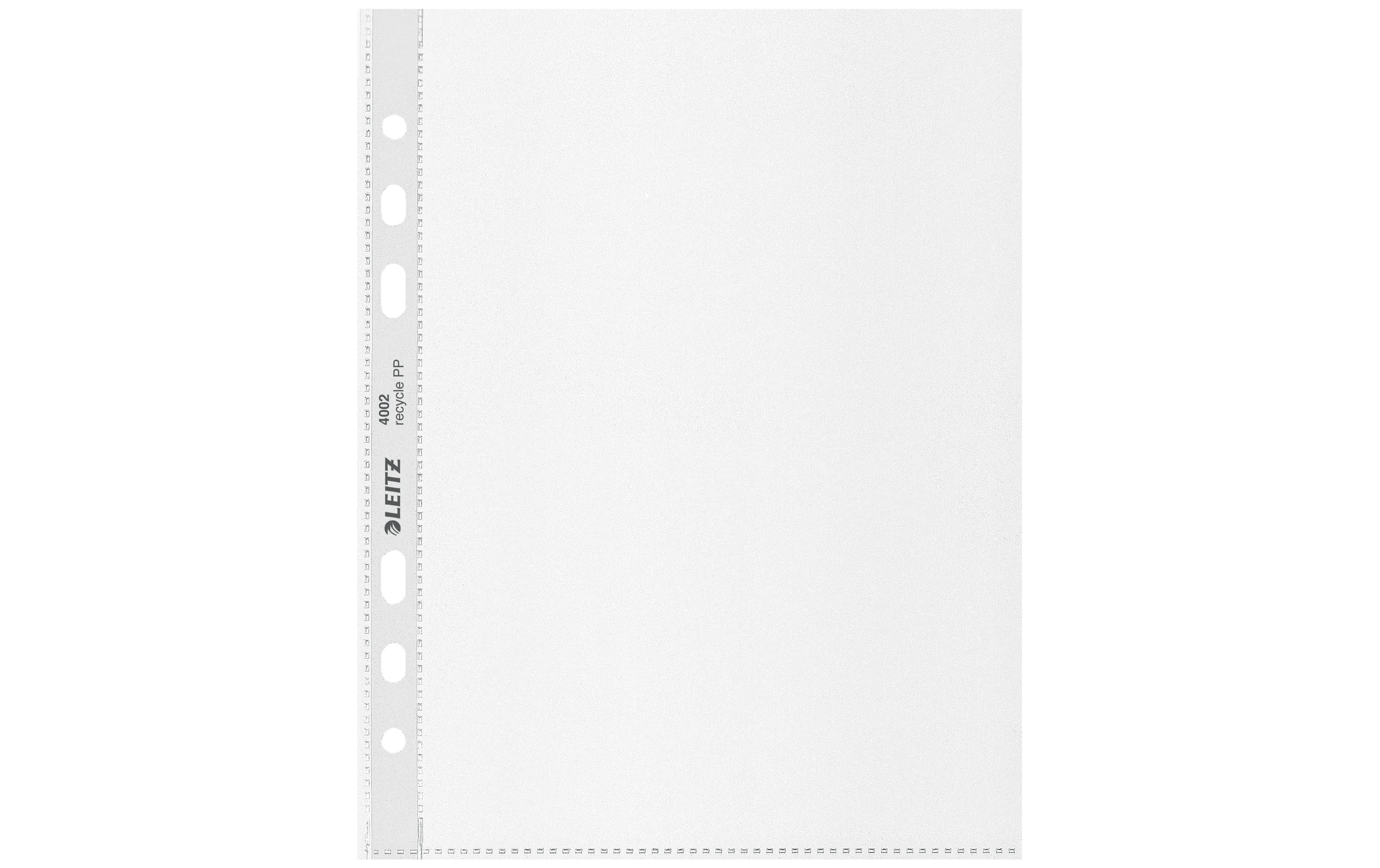 Leitz Zeigetasche Recycle A5 25 Stk. Transparent