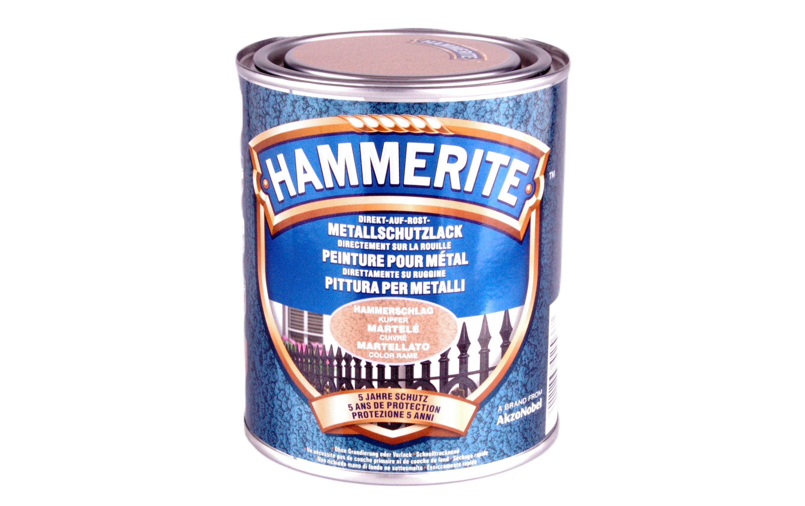 Hammerite Metall-Schutzlack HS Kupfer, 750 ml