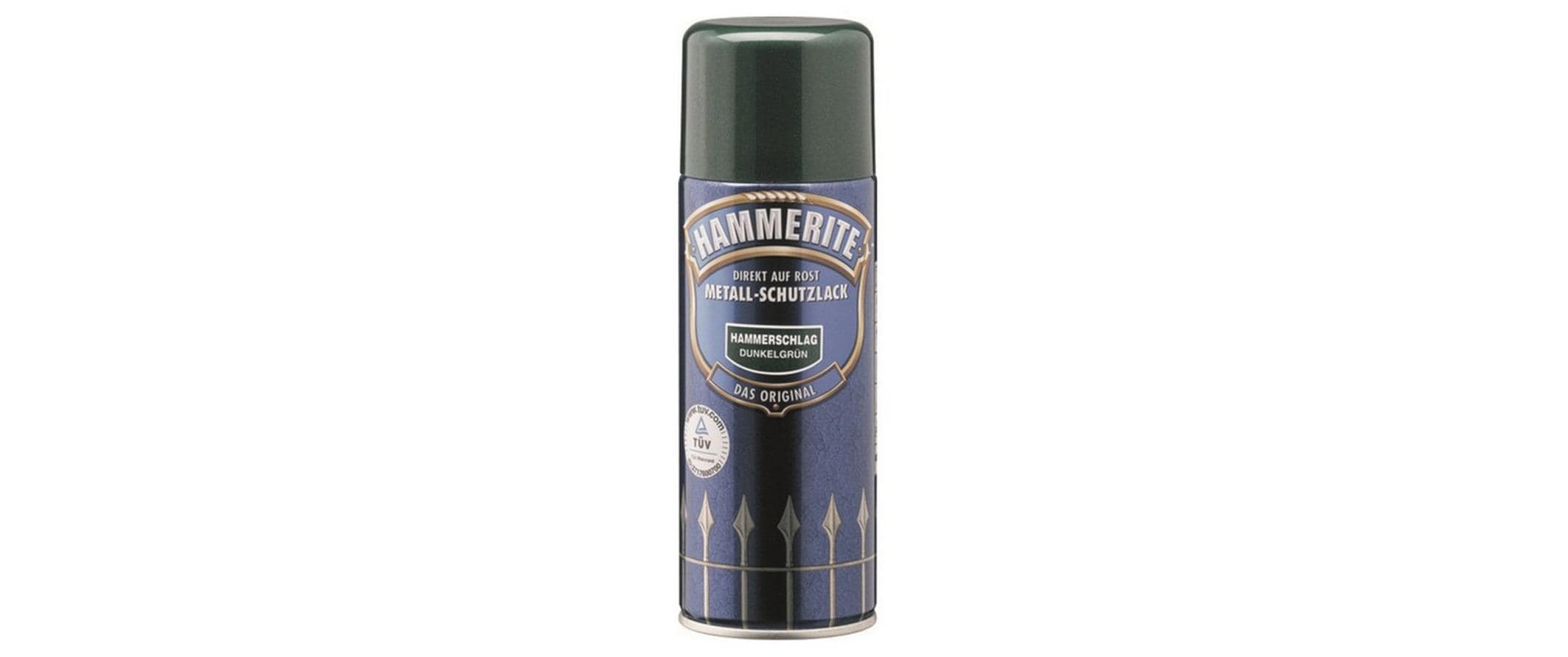 Hammerite Metall-Schutzlack HS Dunkelgrün, 400 ml