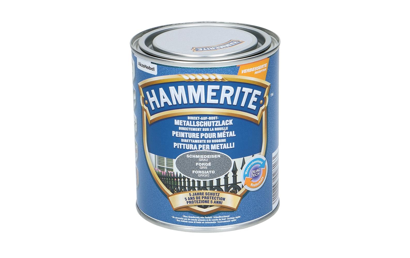 Hammerite Metall-Schutzlack SE Grau, 750 ml