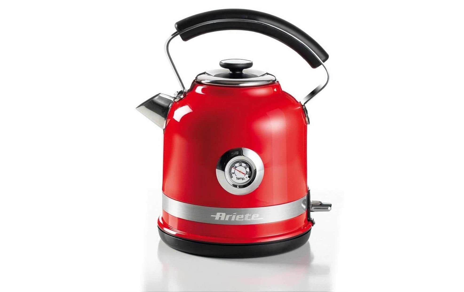 Ariete Wasserkocher Moderna 1.5 l, Rot