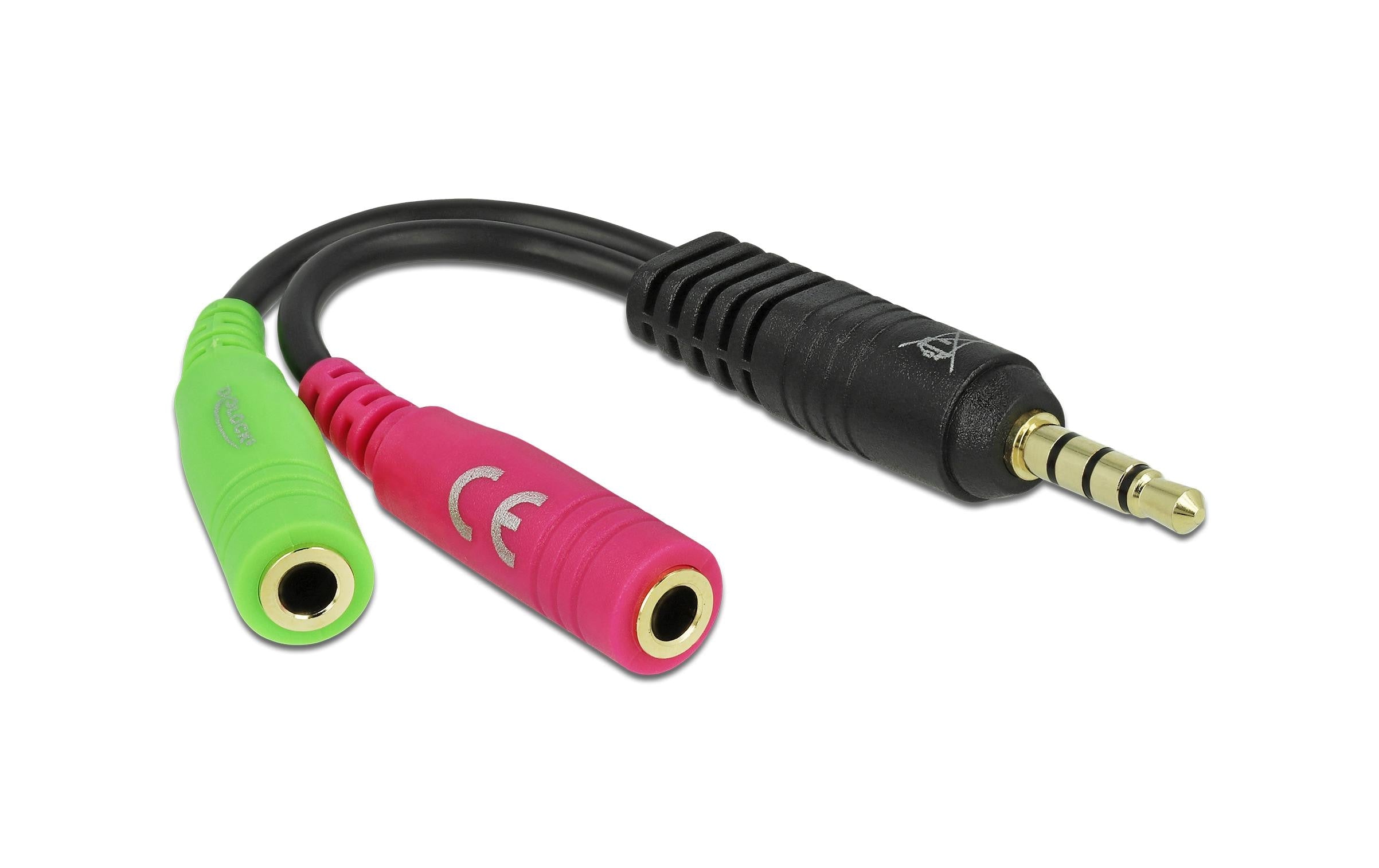 Delock Audio-Adapter 3.5 mm Klinke - Klinke 3.5 mm, female