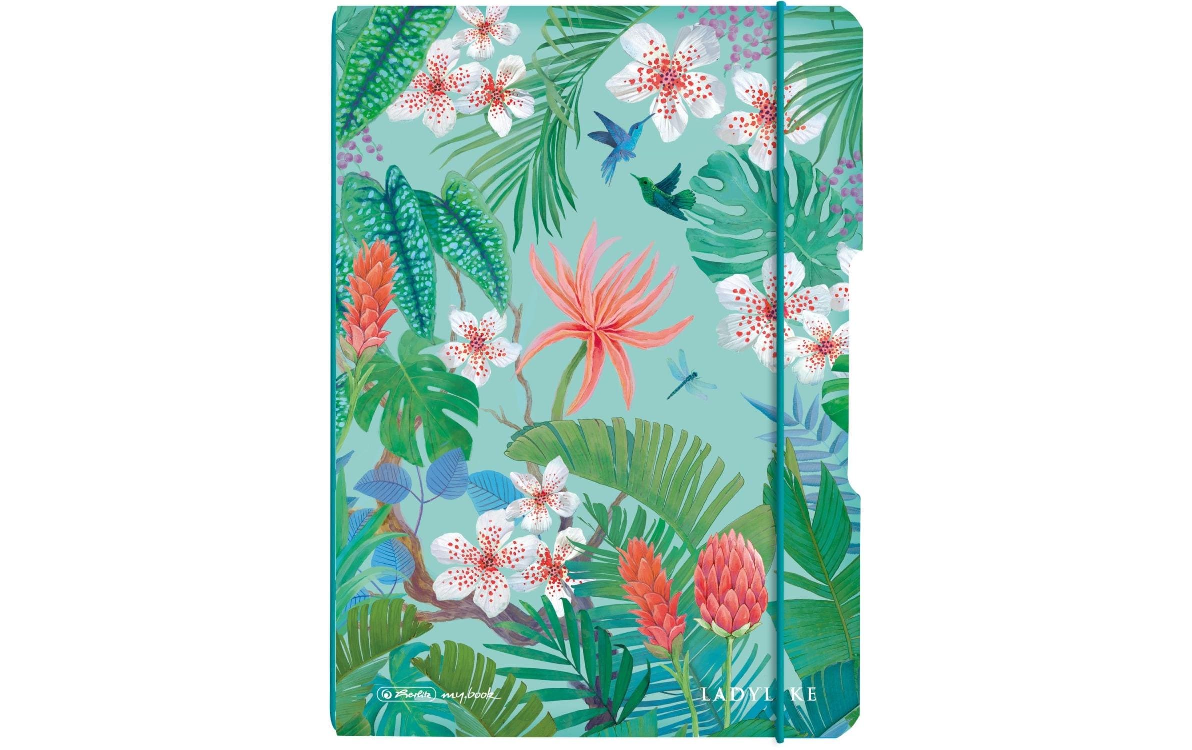 Herlitz Notizheft Ladylike Jungle A5, 40 Blätter, punktiert