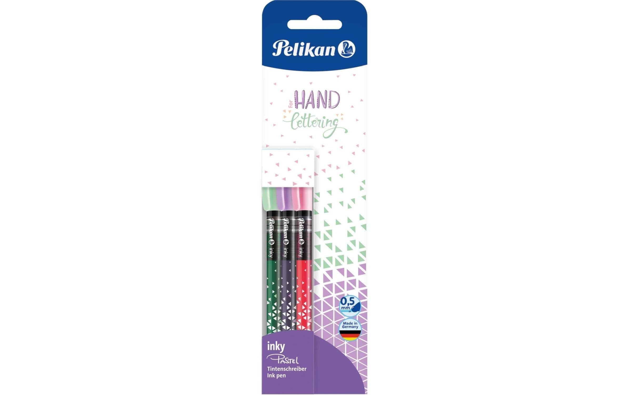 Pelikan Tintenroller Inky Pastel, 3 Stück
