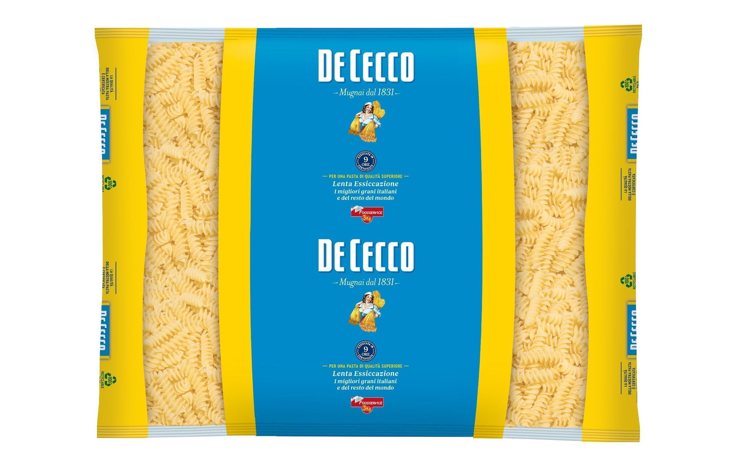 De Cecco Teigwaren Fusilli Nr. 34 3 kg