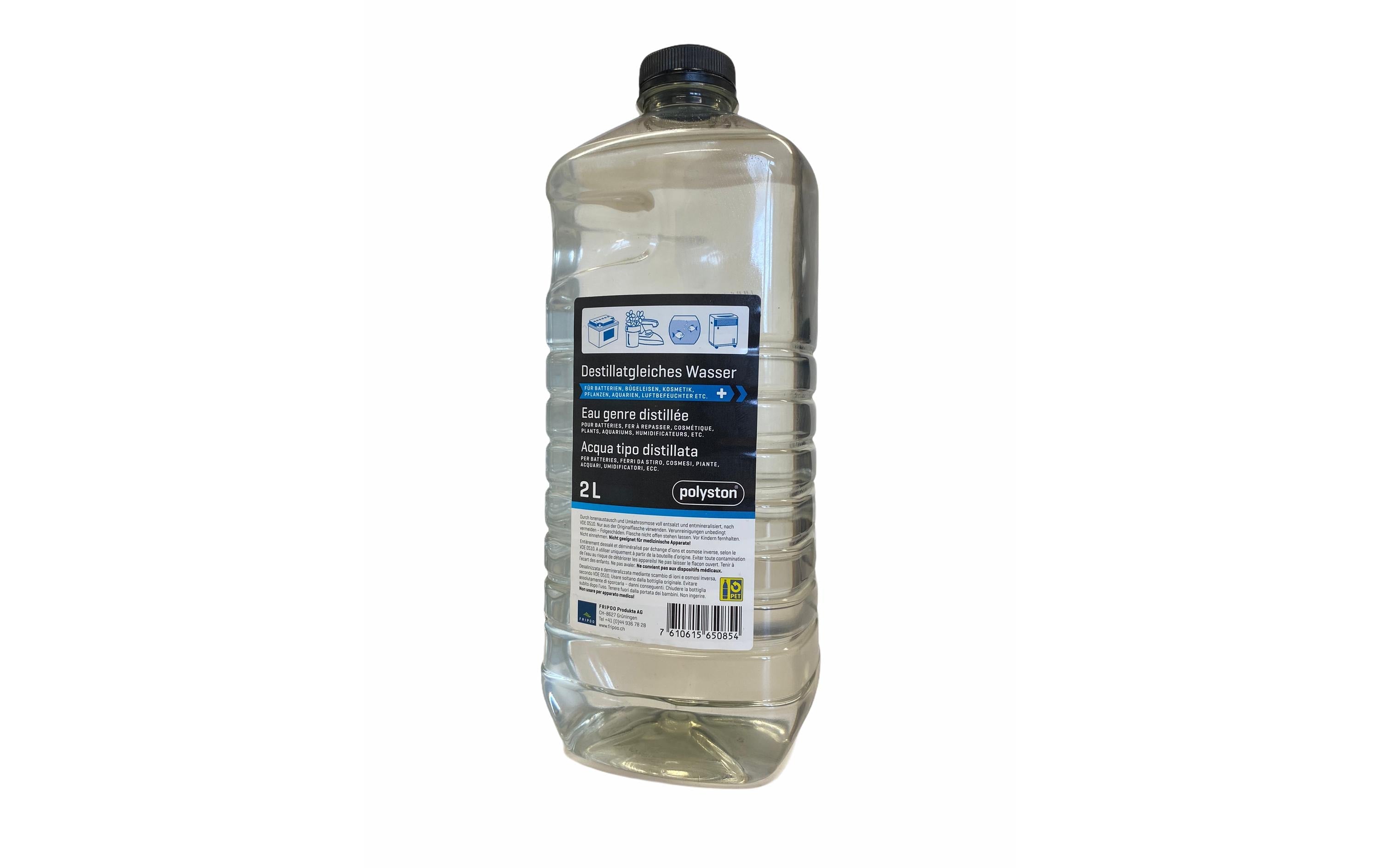Polyston Destillatgleiches Wasser 2 l