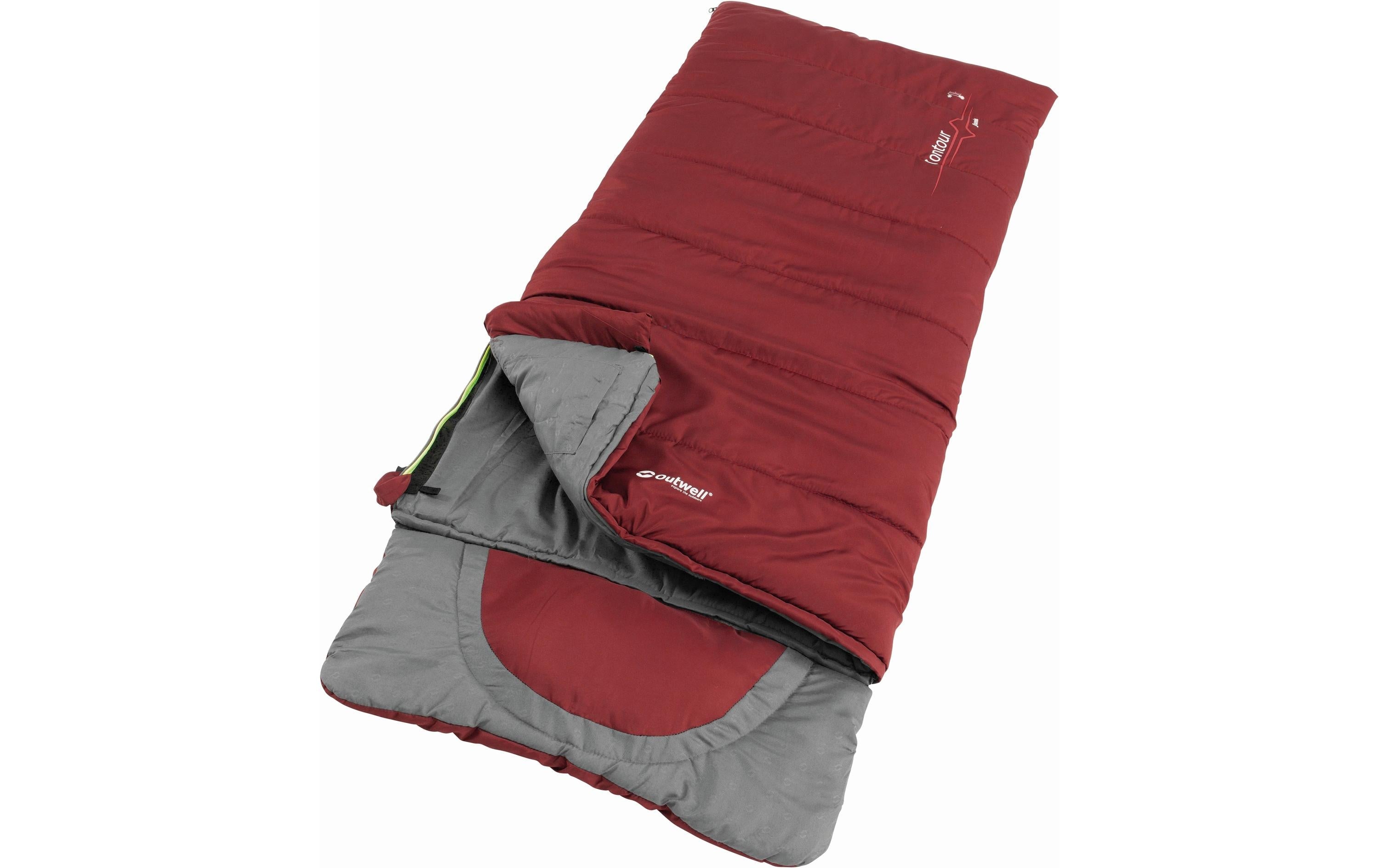 Outwell Kinderschlafsack Contour Junior «L» Red