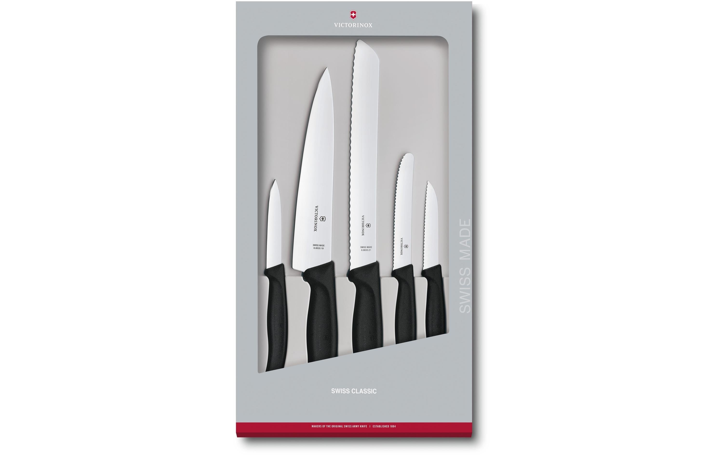 Victorinox Messer-Set Schwarz