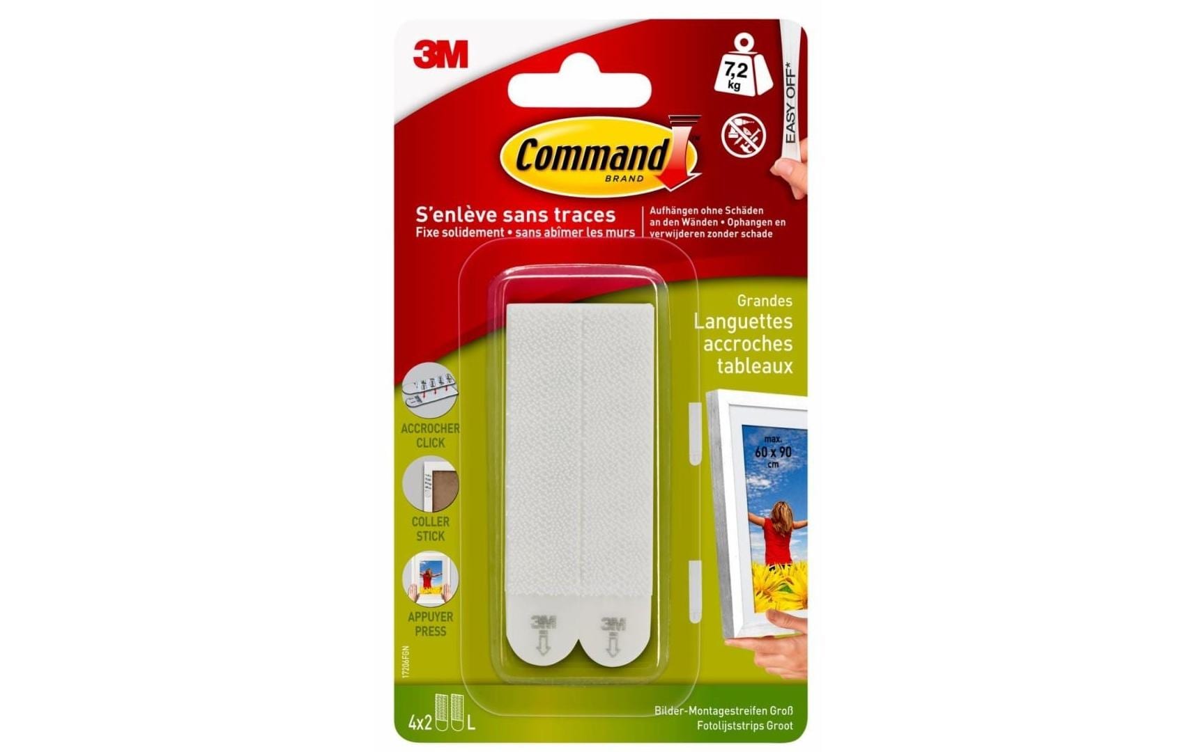 Command Klebestrip 7.2 kg, Weiss