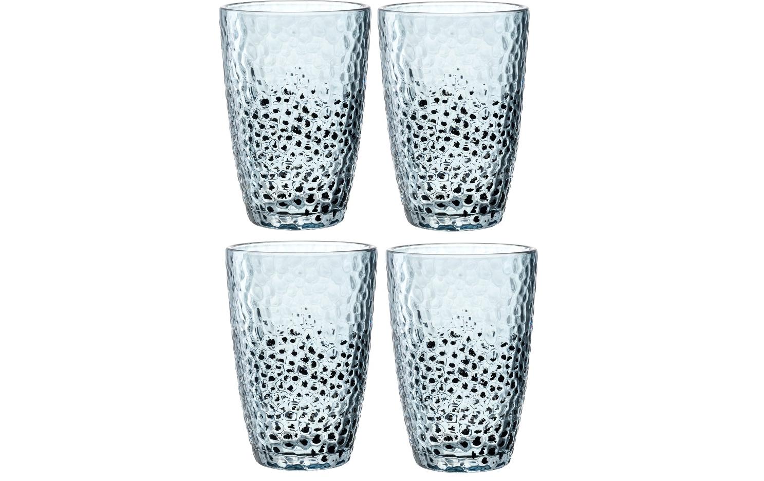 Leonardo Trinkglas Matera 340 ml, 4 Stück, Blau