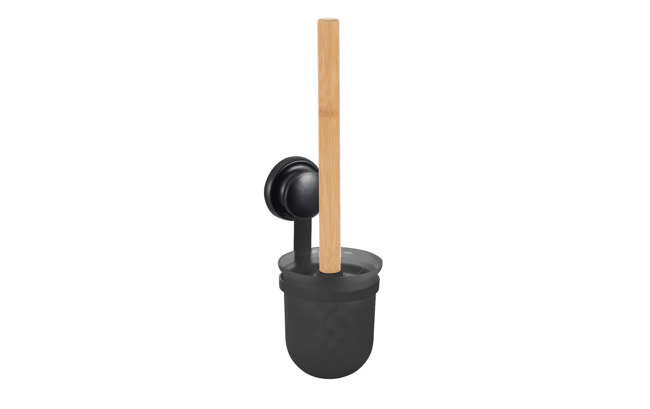 MSV Toilettenbürste Nature/Schwarz matt