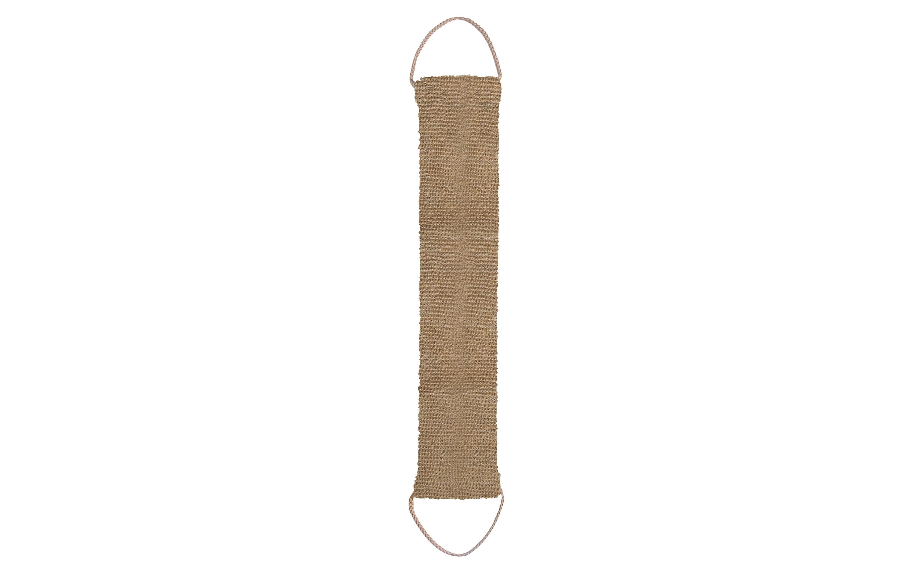 MSV Rückenschruber aus Jute 55 x 11 cm, Braun