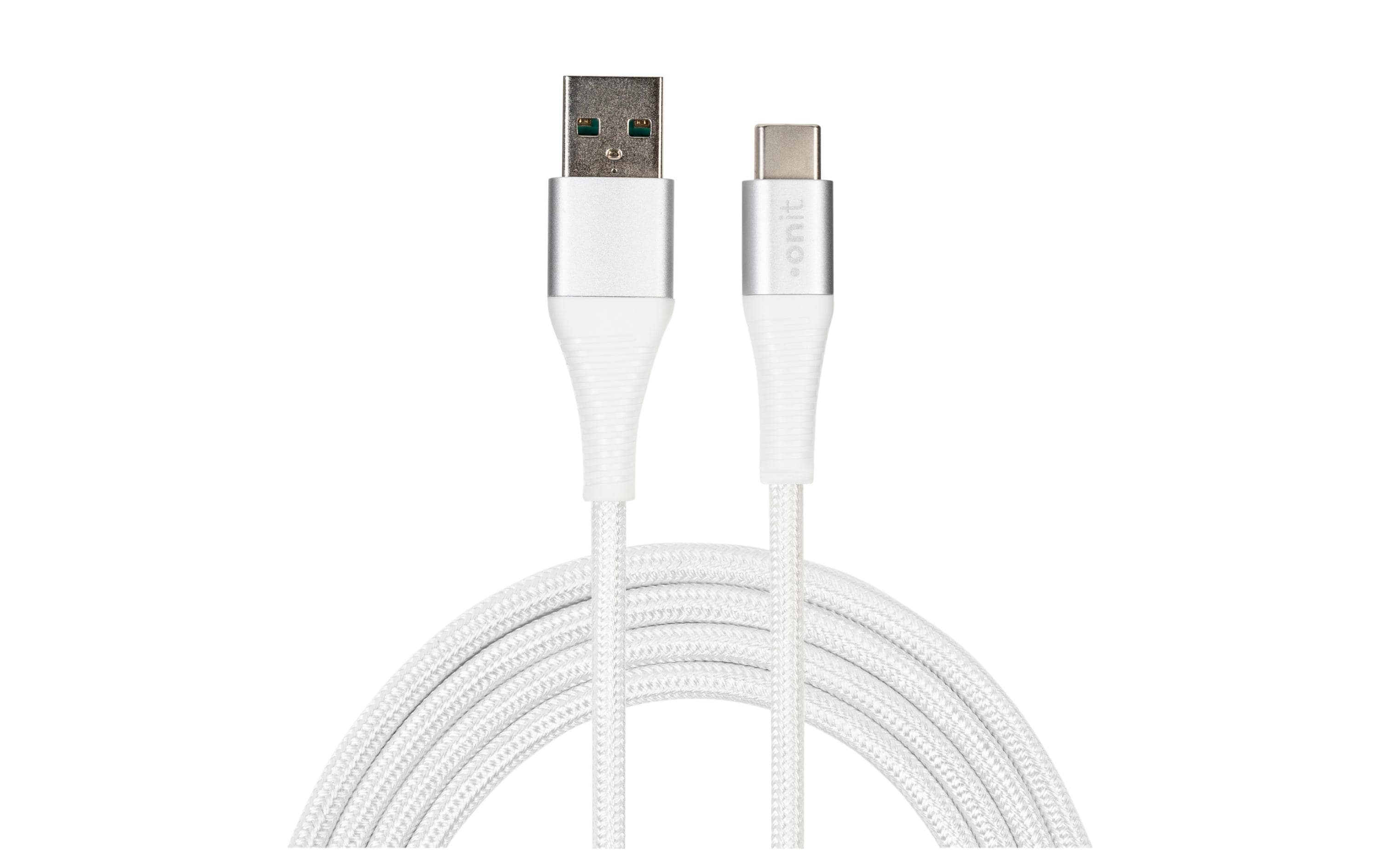 onit USB 2.0-Kabel USB A - USB C 2 m, Weiss