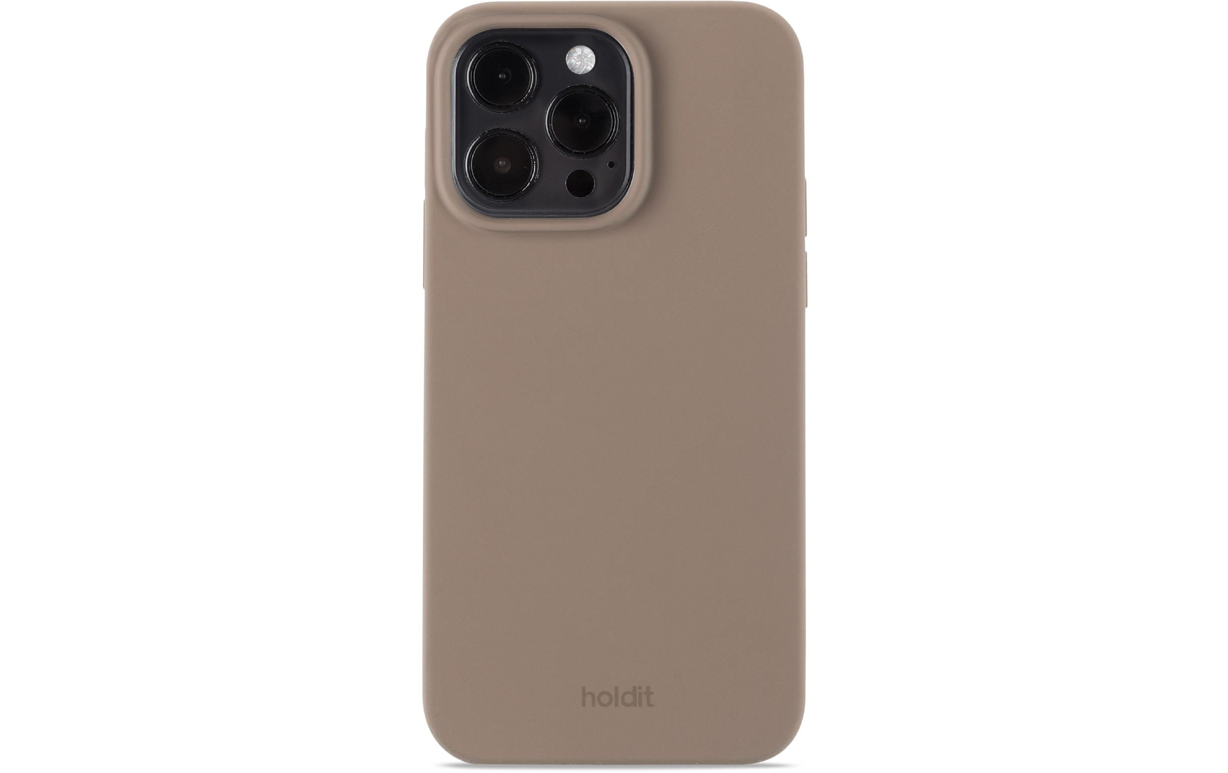 Holdit Back Cover Silicone iPhone 14 Pro Max Mocha Brown