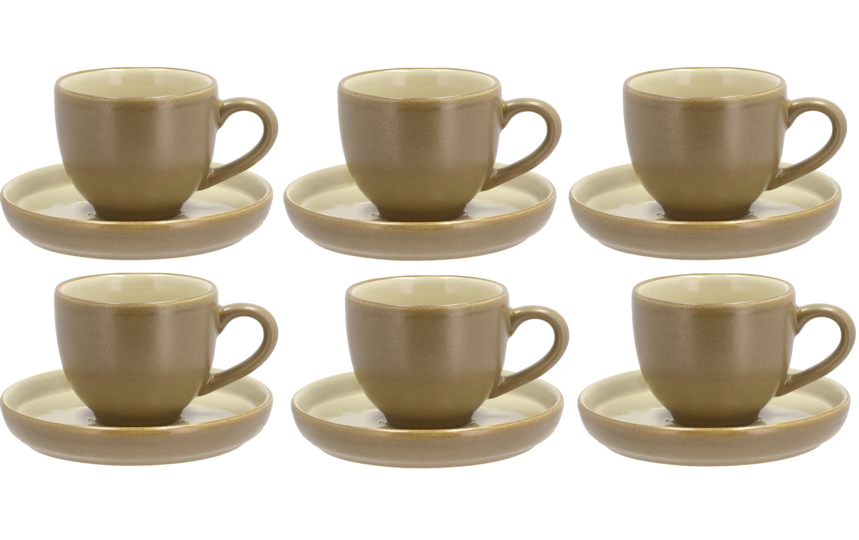 Bitz Espressotasse Wood 70 ml, 6 Stück, Wood/Sand