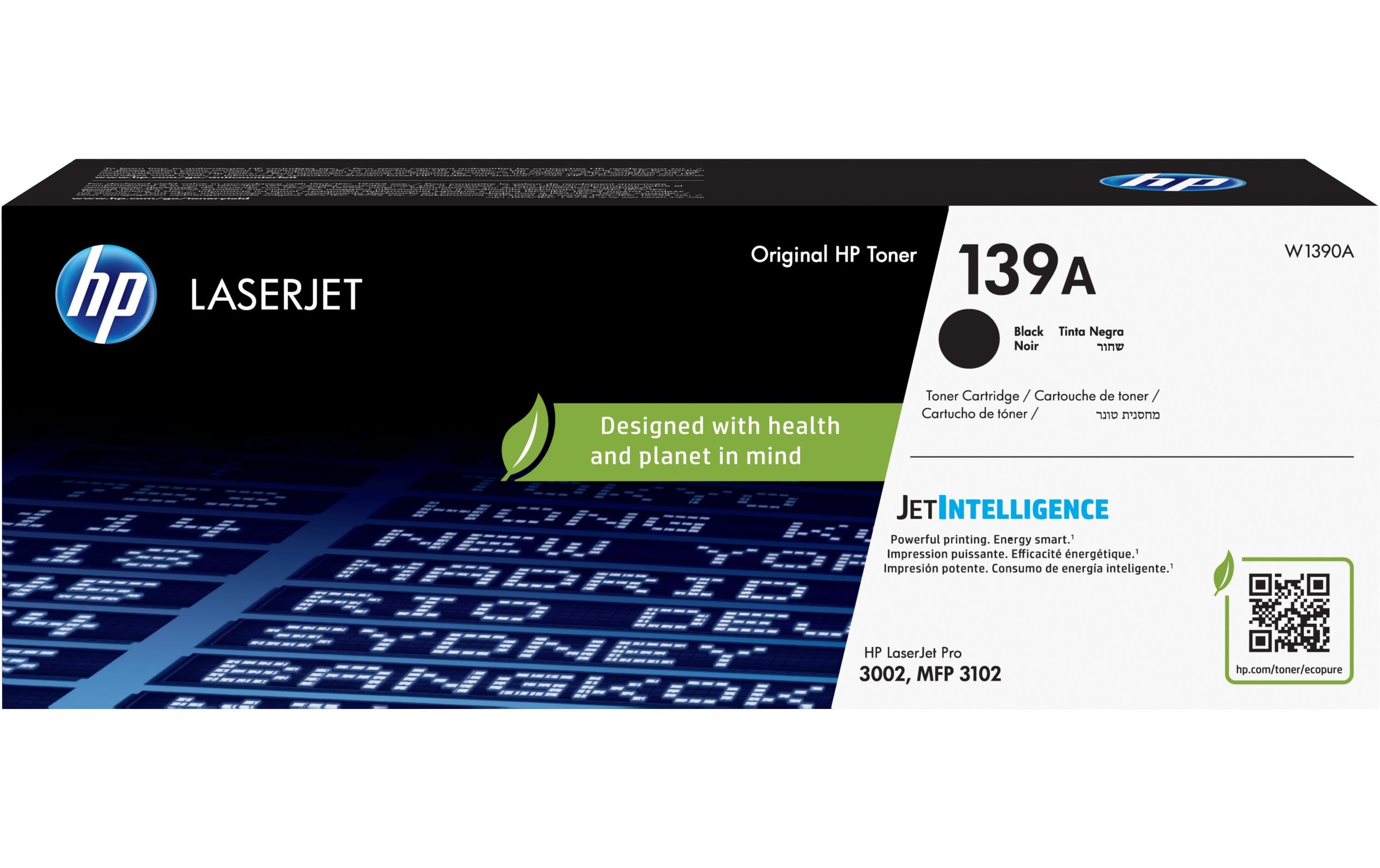 HP Toner Nr. 139A (W1390A) Black