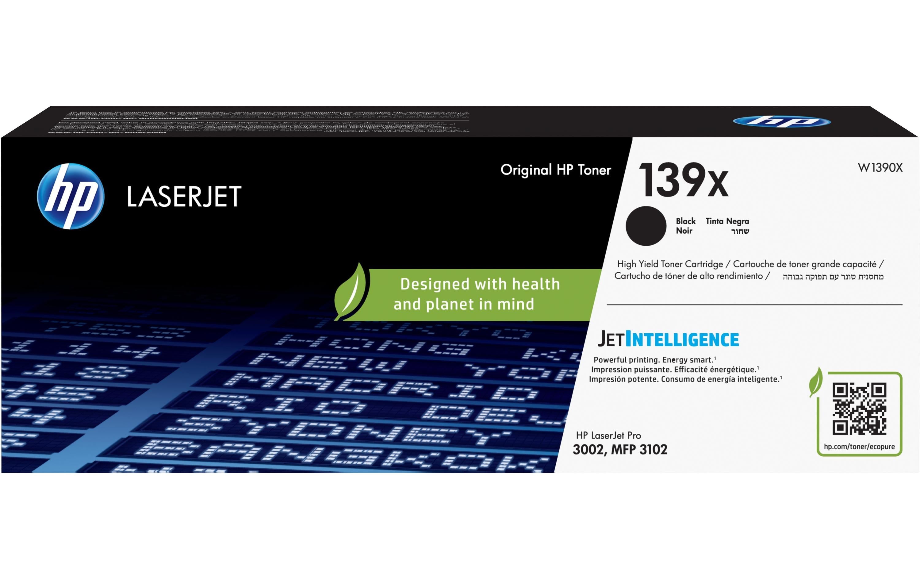 HP Toner Nr. 139X (W1390X) Black